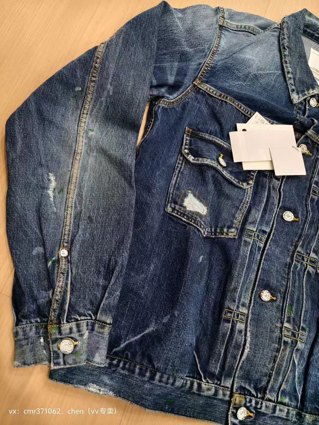 Visvim VISVIM 21SS 101 JKT D1005 Dry Salted Oil Stain 1,4 Size US S / EU 44-46 / 1 - 5 Thumbnail