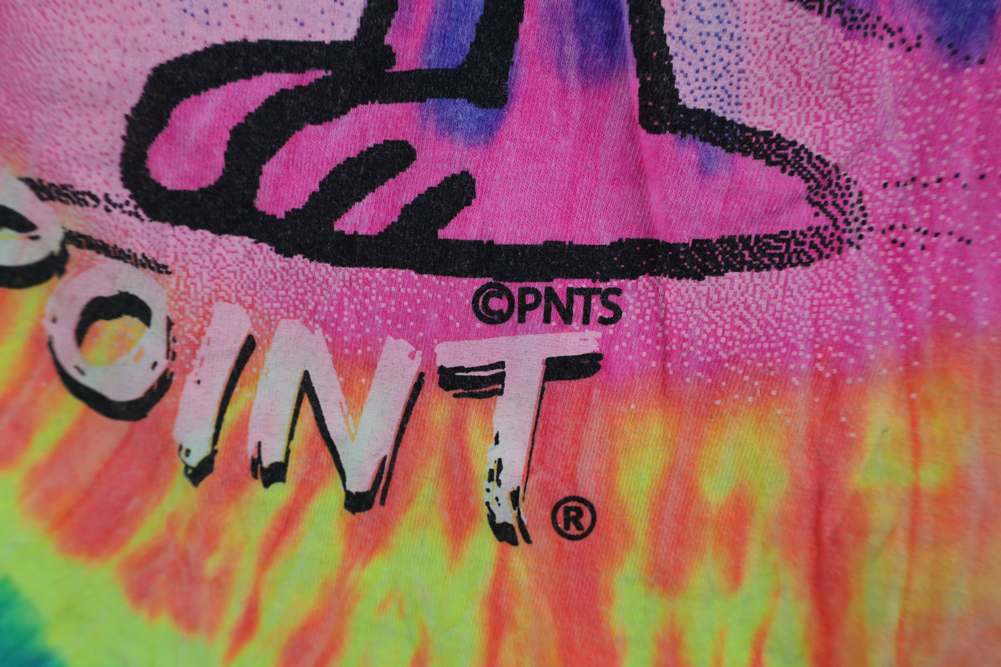 Vintage Vintage Y2K Cedar Point Out Snoopy Rainbow Tie Dye T-Shirt Size US S / EU 44-46 / 1 - 5 Thumbnail