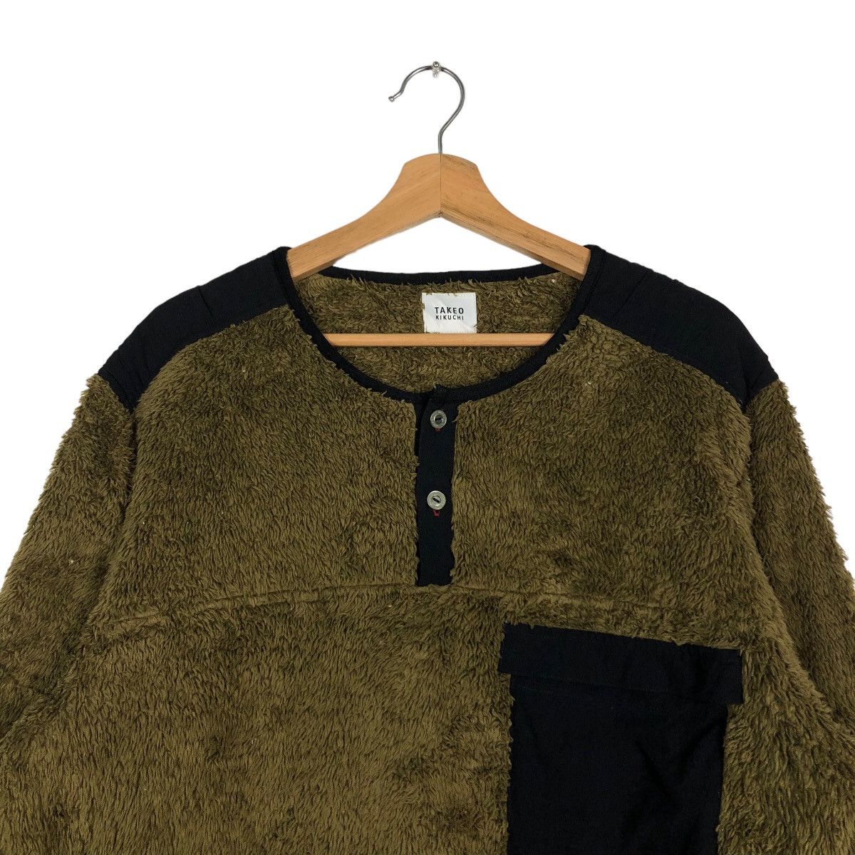 Japanese Brand 🔥90’s Fleece Sherpa Jacket Takeo Kikuchi Japan Size US L / EU 52-54 / 3 - 3 Thumbnail