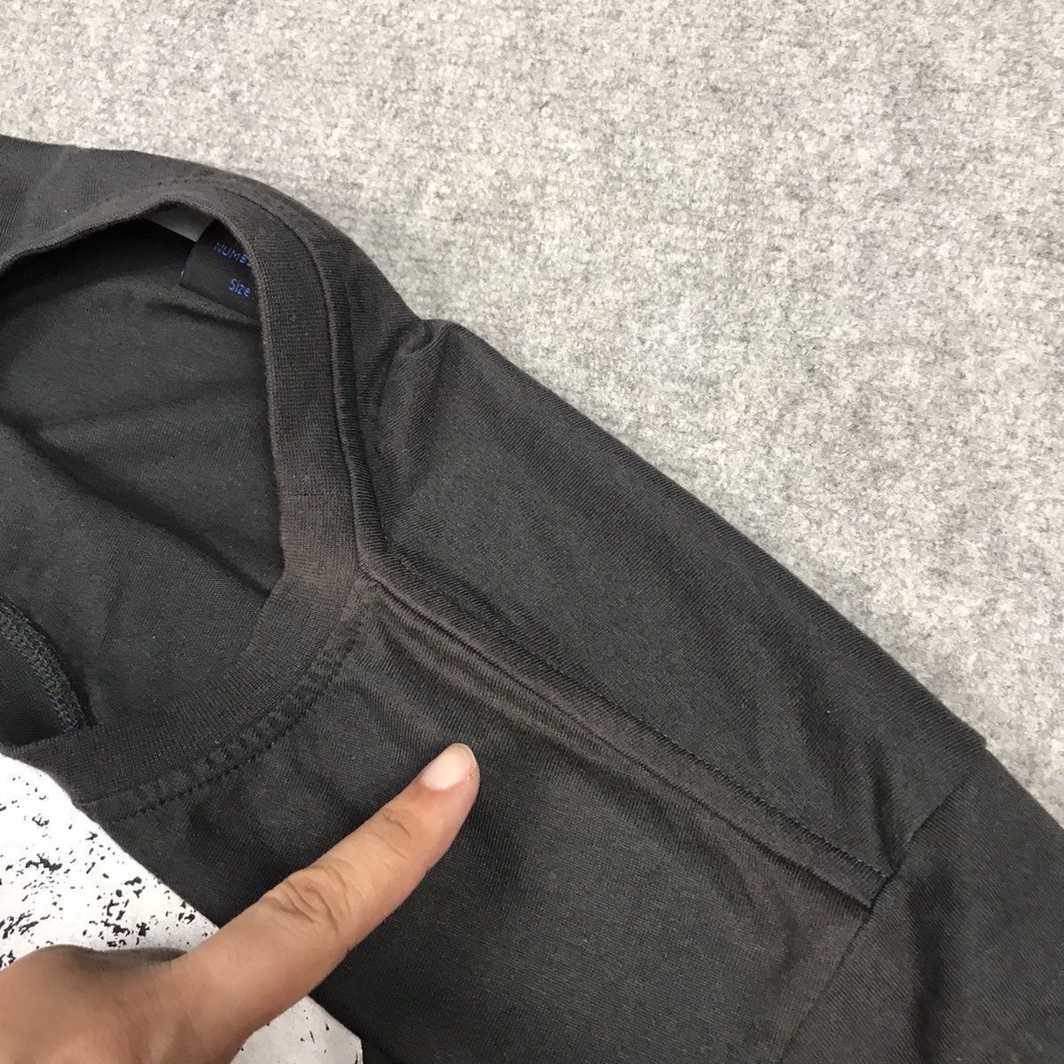 Japanese Brand × Number (N)ine NUMBER NINE X MARLBORO DESIGN BIG MOON DRAK GRAY TSHIRT Size US M / EU 48-50 / 2 - 10 Thumbnail