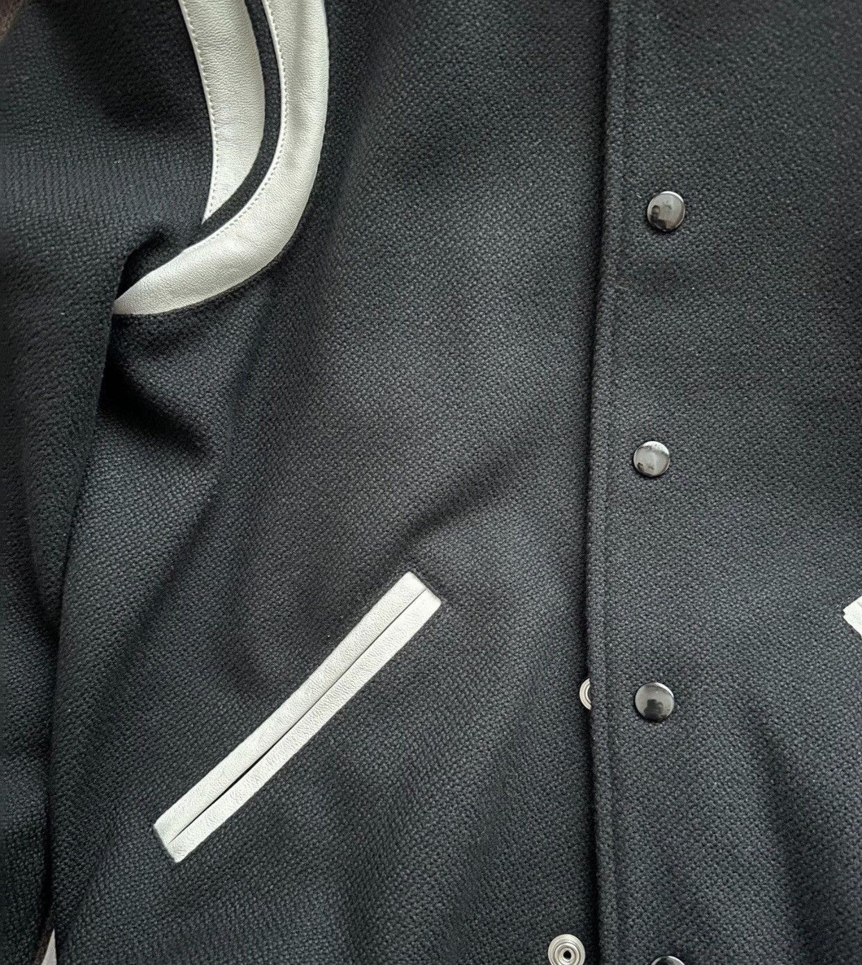 Saint Laurent Paris Saint Laurent Teddy baseball jacket2412-Nextarrow Size US M / EU 48-50 / 2 - 3 Thumbnail