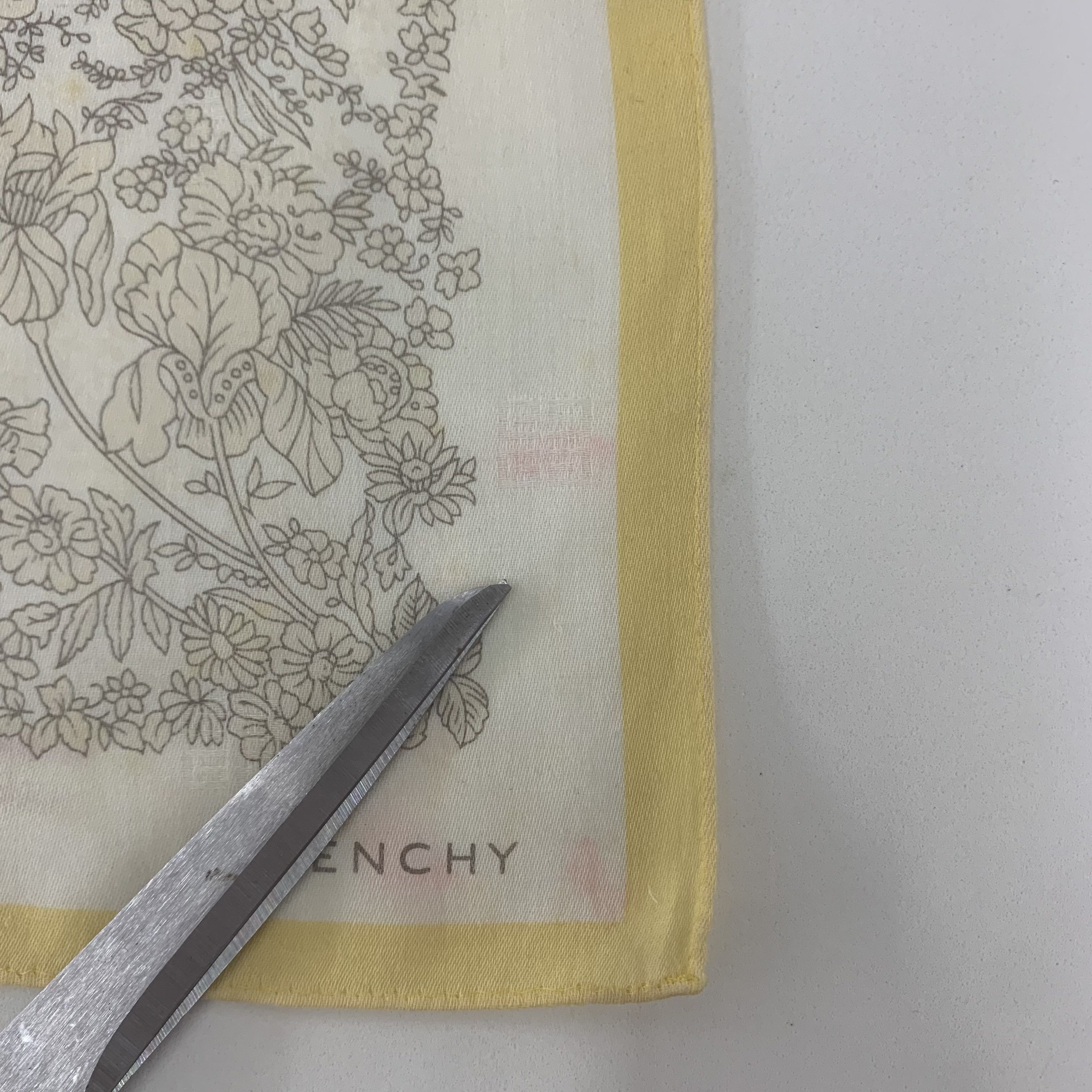 Vintage Givenchy Handkerchief Bandana Neckerchief Pocket Square Size ONE SIZE - 5 Thumbnail
