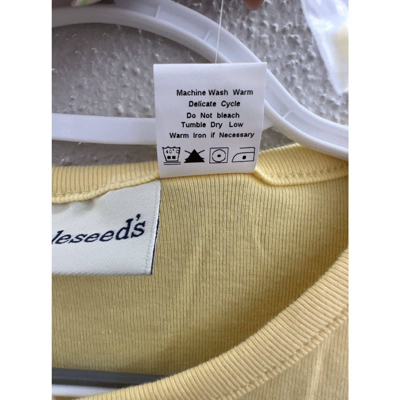 Vintage Appleseeds Womens Cardigan Size Medium Cotton Long Sleeve Button Up Yellow Size M / US 6-8 / IT 42-44 - 5 Thumbnail
