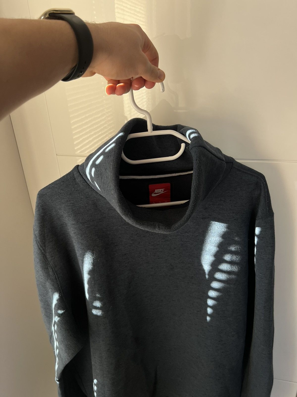 Nike Nike Tech Fleece Blue Ninja Neck Style Regular Sweatshirt Size XL / US 12-14 / IT 48-50 - 7 Thumbnail