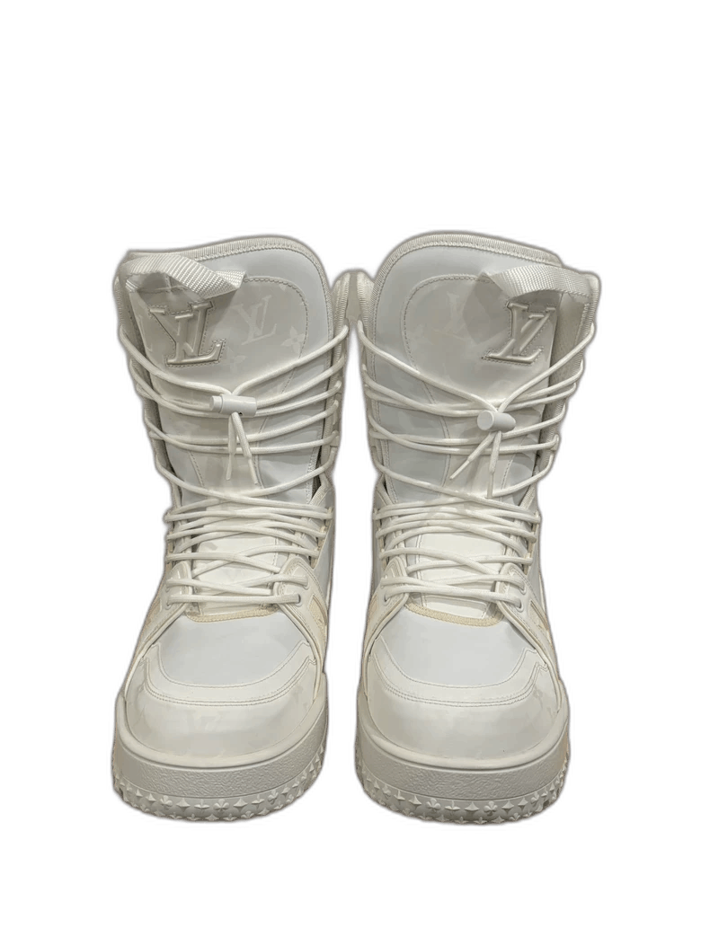 Louis Vuitton LV Trainer Snow Boots White-2507 Size US 9.5 / EU 42-43 - 1 Thumbnail