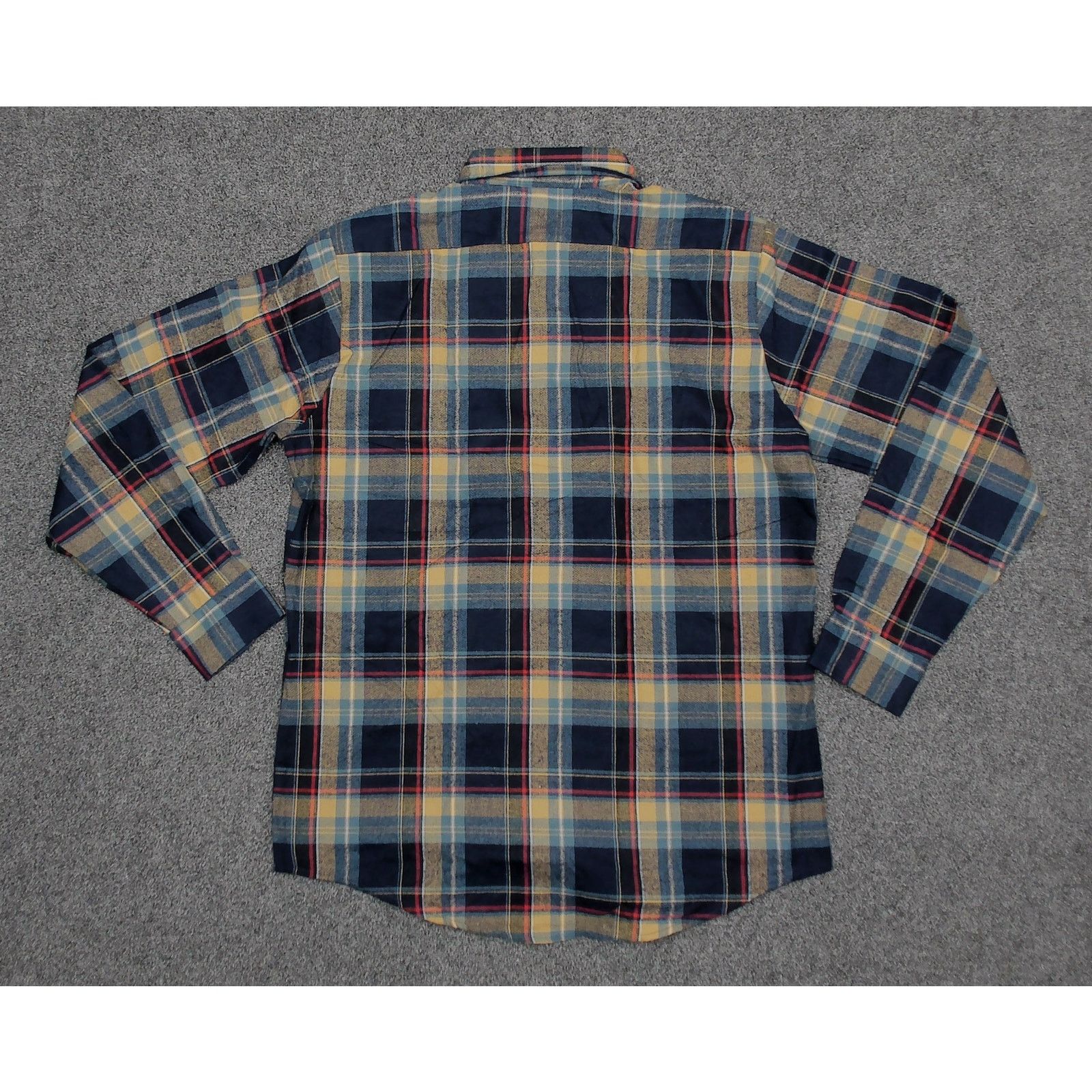 Sears Vintage 70s Sears Boxy Plaid Acrylic Shacket L Tall Size US L / EU 52-54 / 3 - 4 Thumbnail