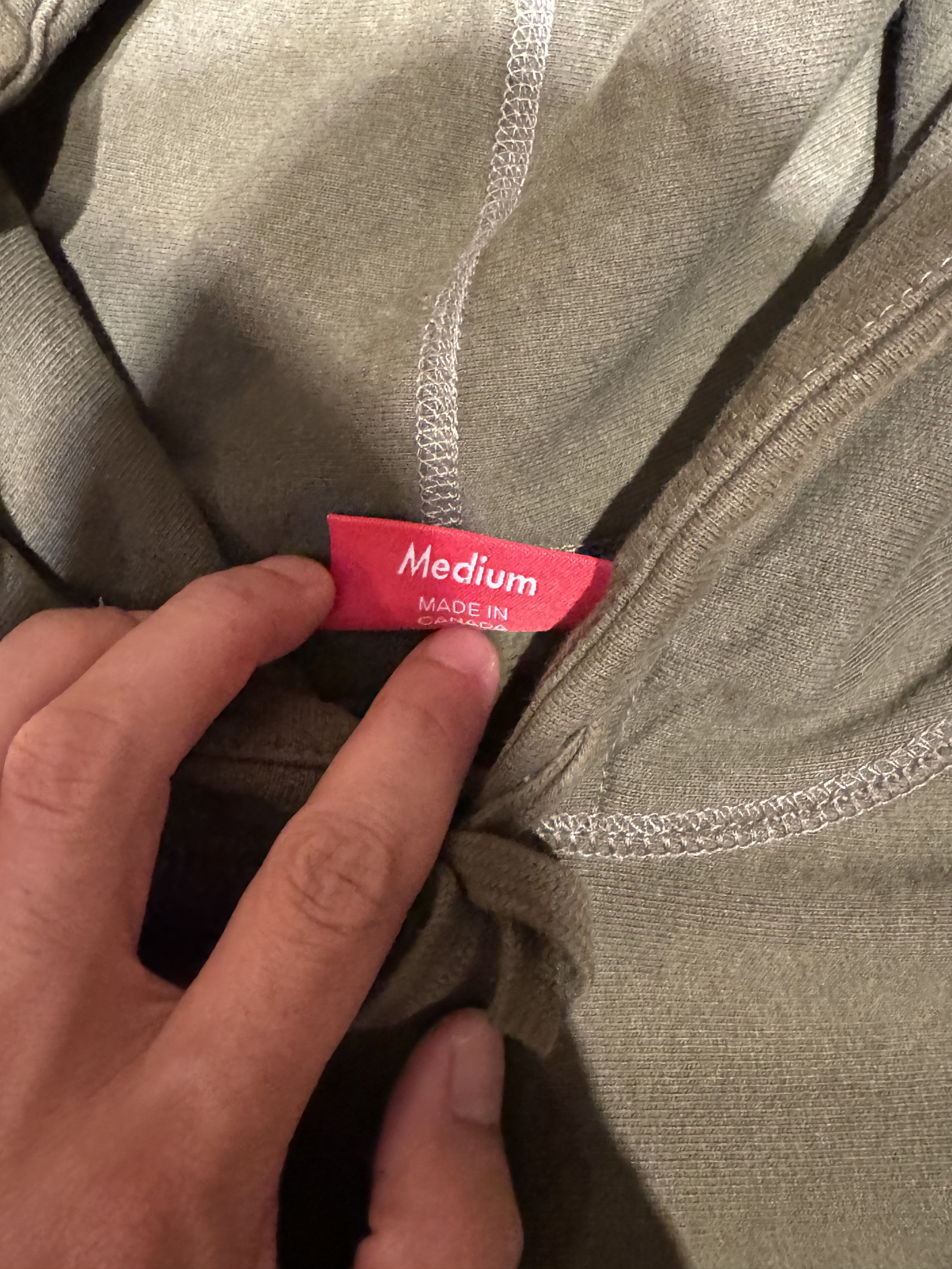 Supreme Supreme green hoodie Size US M / EU 48-50 / 2 - 2 Thumbnail