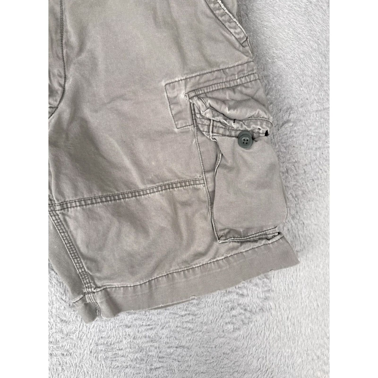Polo Ralph Lauren Polo Ralph Lauren Shorts Men 36 Gray Cargo 100% Cotton Utility Pockets Casual Size US M / EU 48-50 / 2 - 2 Thumbnail