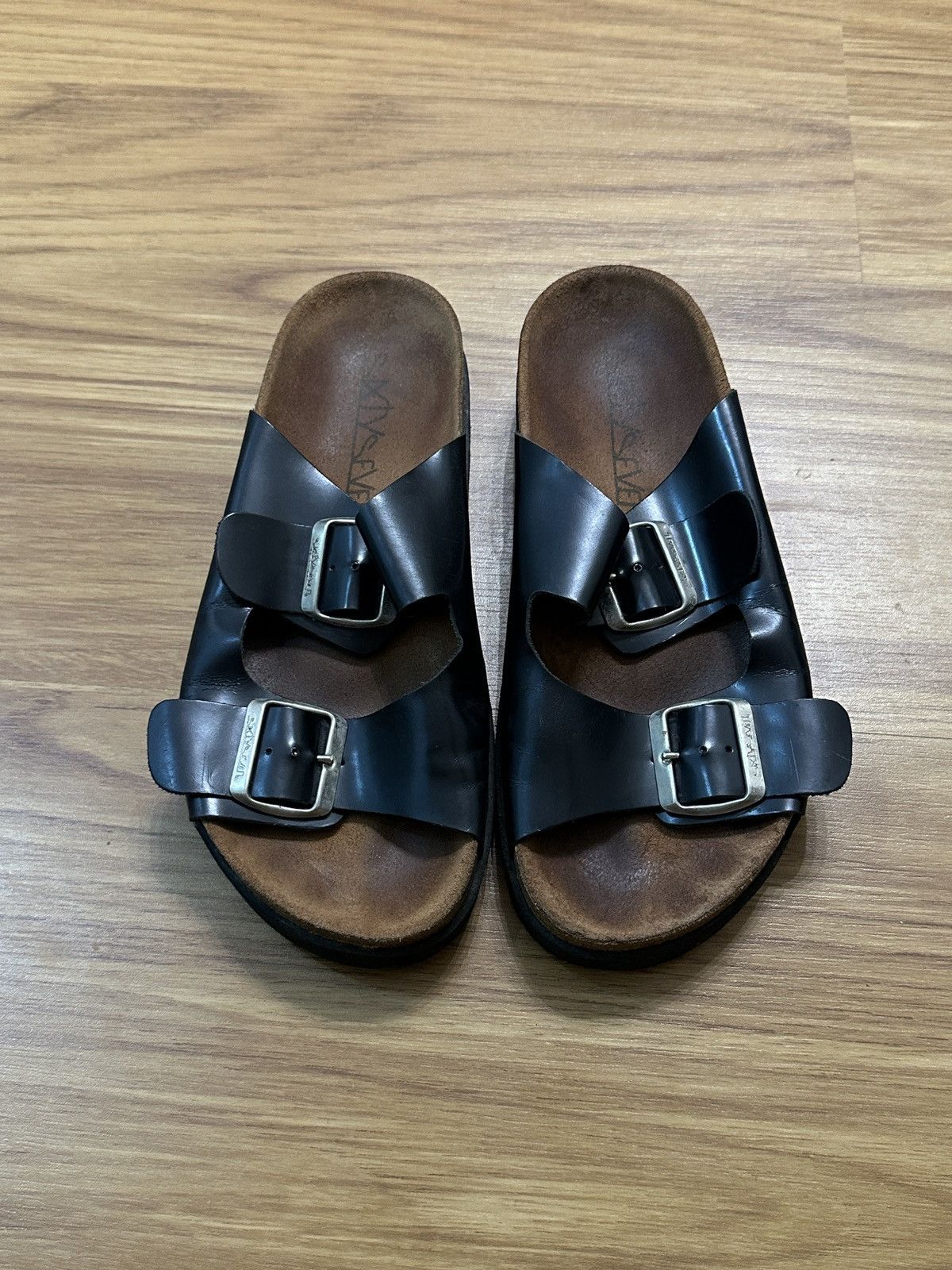 Sixty Sixty-Seven Made in Spain Leather Sandal Size US 6 / IT 36 - 12 Thumbnail