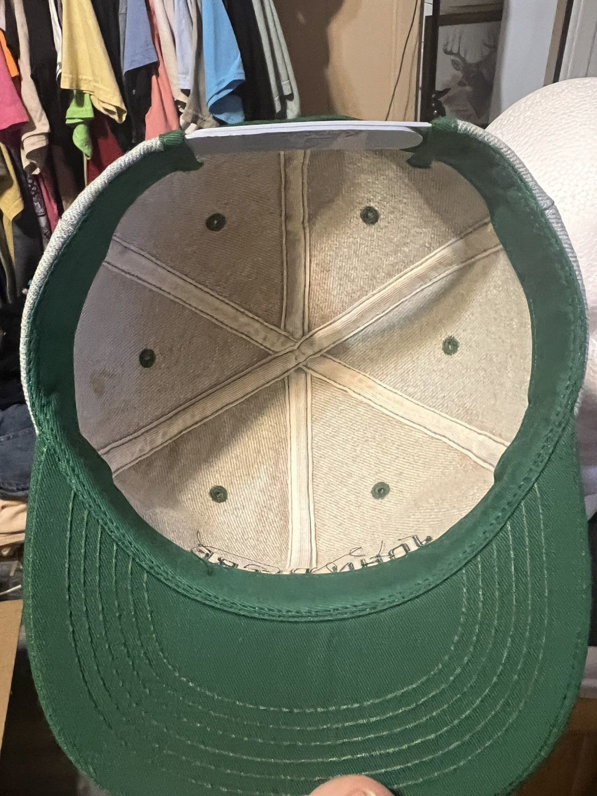 Vintage Vintage John Deere K Products SnapBack Hat Size ONE SIZE - 5 Thumbnail