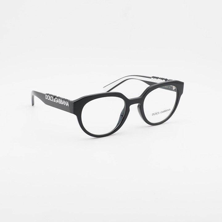 Dolce & Gabbana Dolce & Gabbana DG5113 501 Eyeglasses Square Black 53mm Size ONE SIZE - 5 Thumbnail