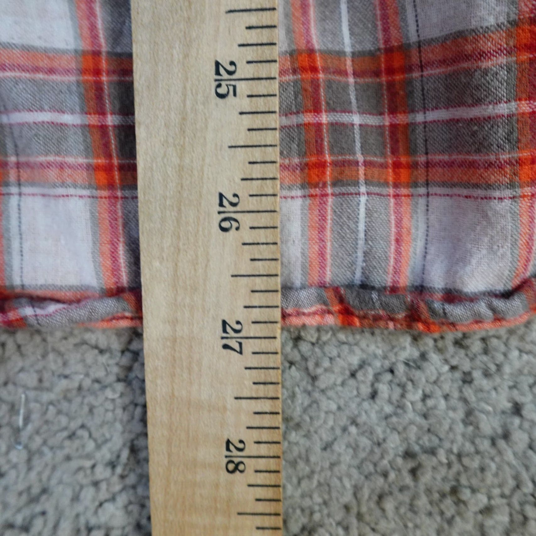 The North Face The North Face Shirt L Beige Plaid Short Sleeve Button-Up Casual Cotton Blend Men Regular Vintage No Size US L / EU 52-54 / 3 - 7 Thumbnail