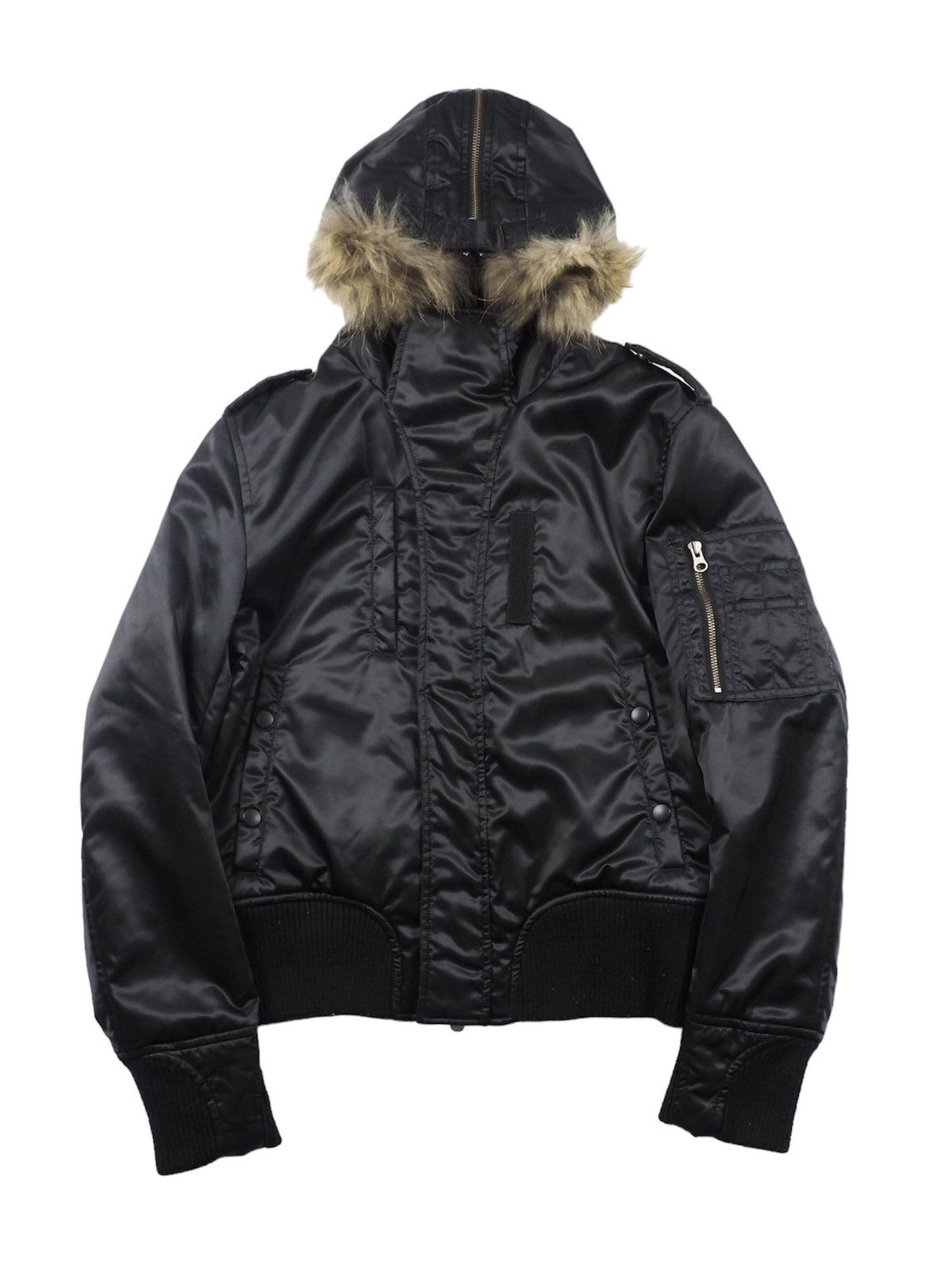 image of Hi Street Bomber Jacket in Black, Men's (Size Medium)