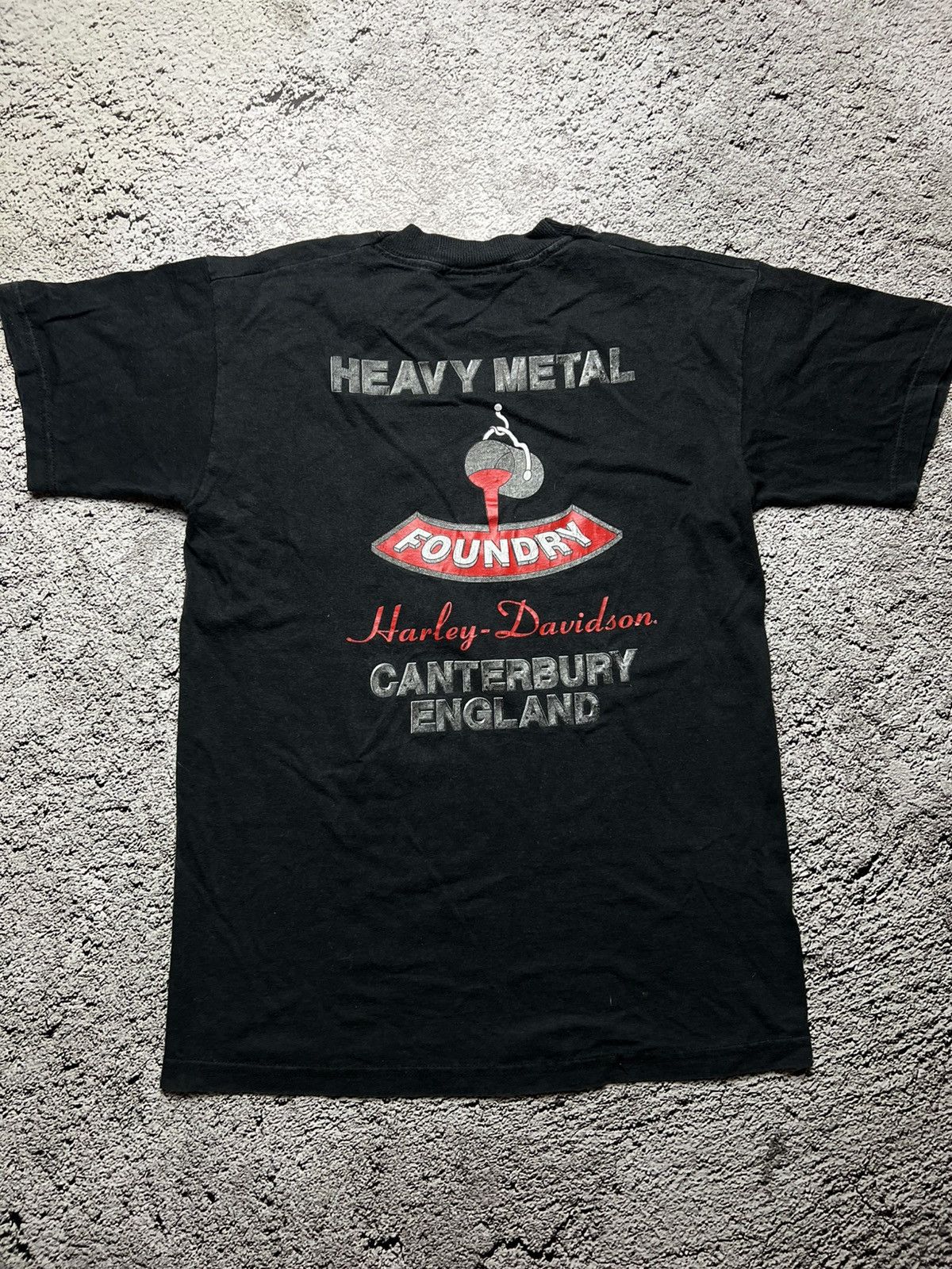 Harley Davidson 1997 Harley-Davidson Engines Knucklehead Panhead ENGLAND TEE Size US S / EU 44-46 / 1 - 2 Thumbnail