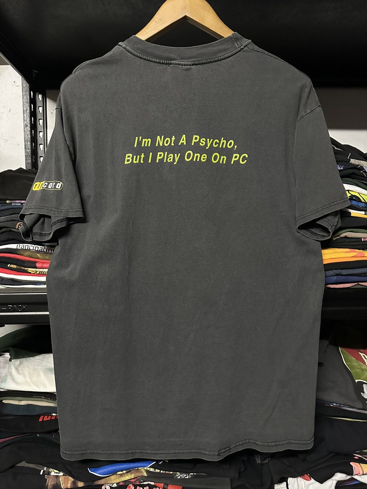Optic Gaming × Vintage Vintage 90s Ripcord Logo Game Faded Tee Size US L / EU 52-54 / 3 - 2 Thumbnail
