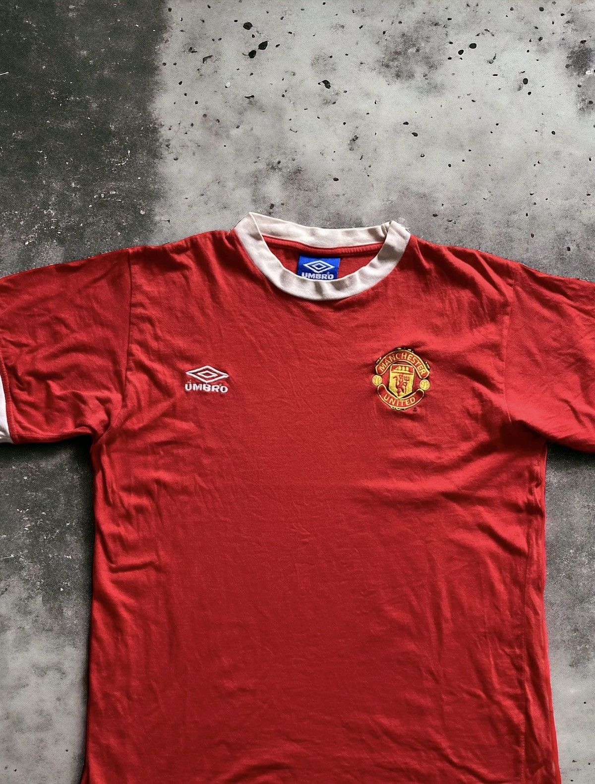 Umbro Vintage 90’s umbro Manchester united soccer football tee Size US L / EU 52-54 / 3 - 2 Thumbnail
