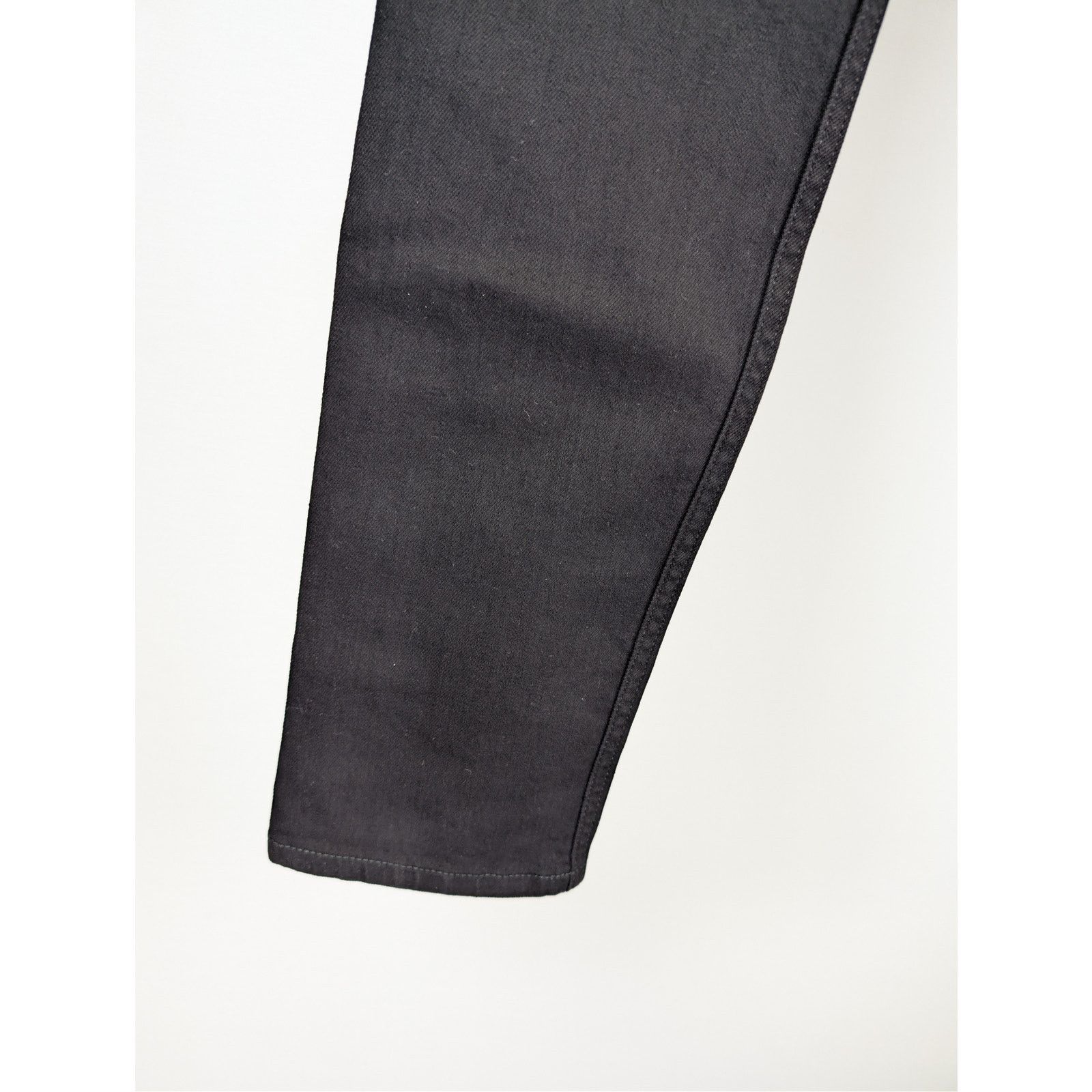 Alexander McQueen o1rshd1 Organic Matte Black Denim Jean in Black Size US 30 / EU 46 - 12 Thumbnail