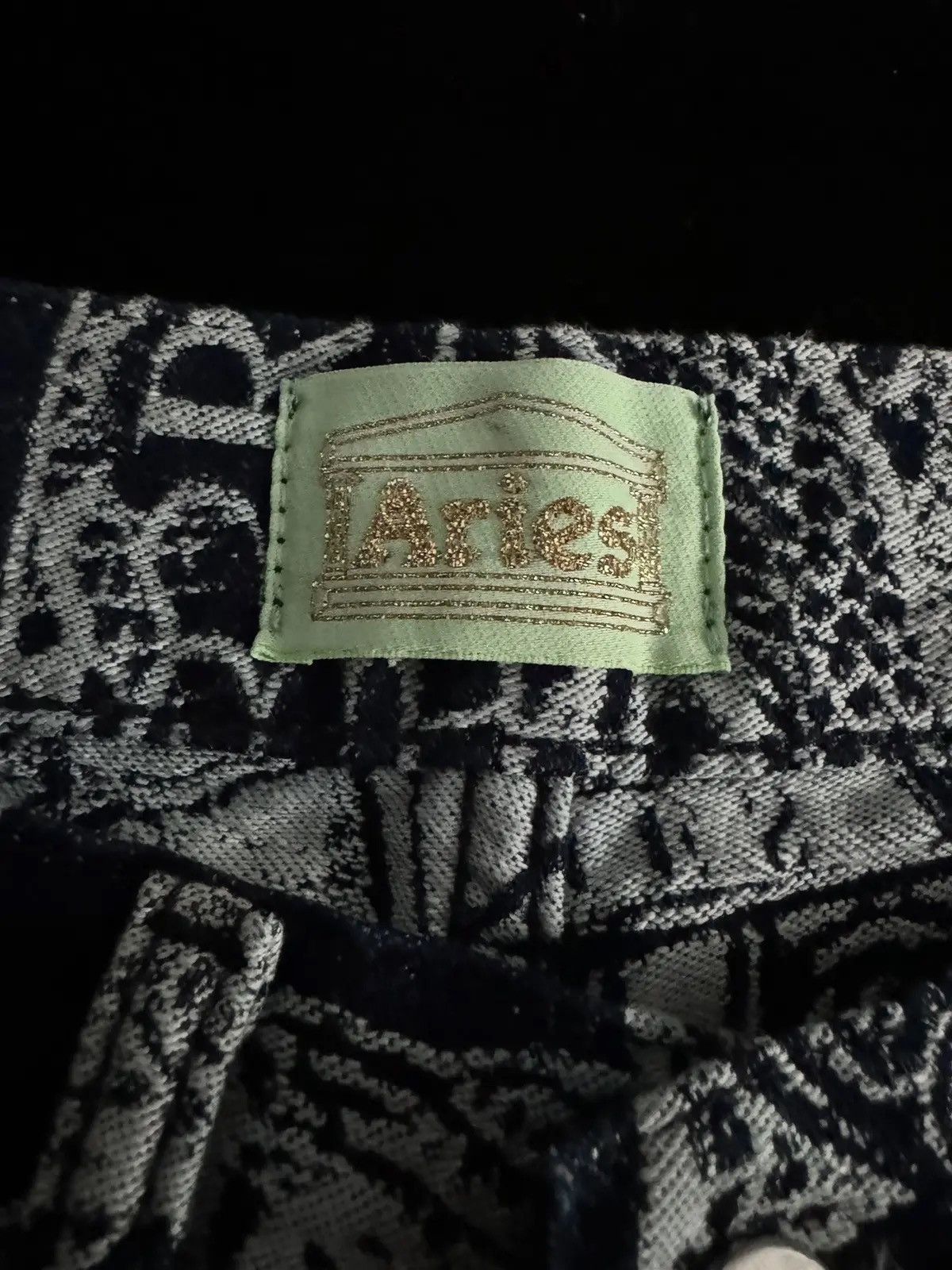 Aries Arie Snake Denim Jeans Size US 30 / EU 46 - 5 Thumbnail