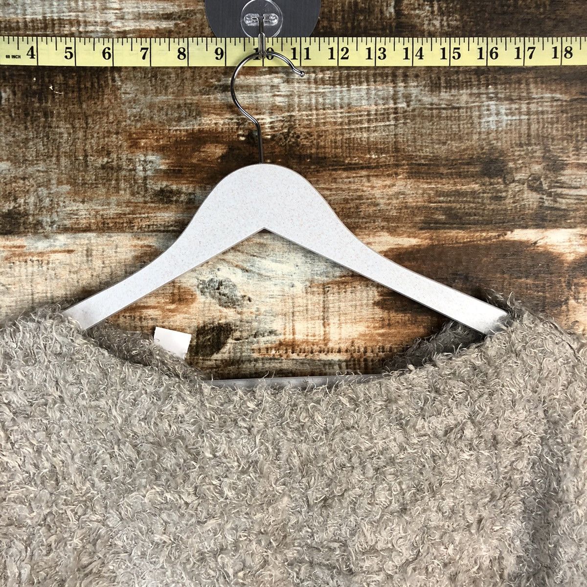 Japanese Brand DL Rope Picnic Grey Mohair Knitwear #C425 Size XS / US 0-2 / IT 36-38 - 4 Thumbnail