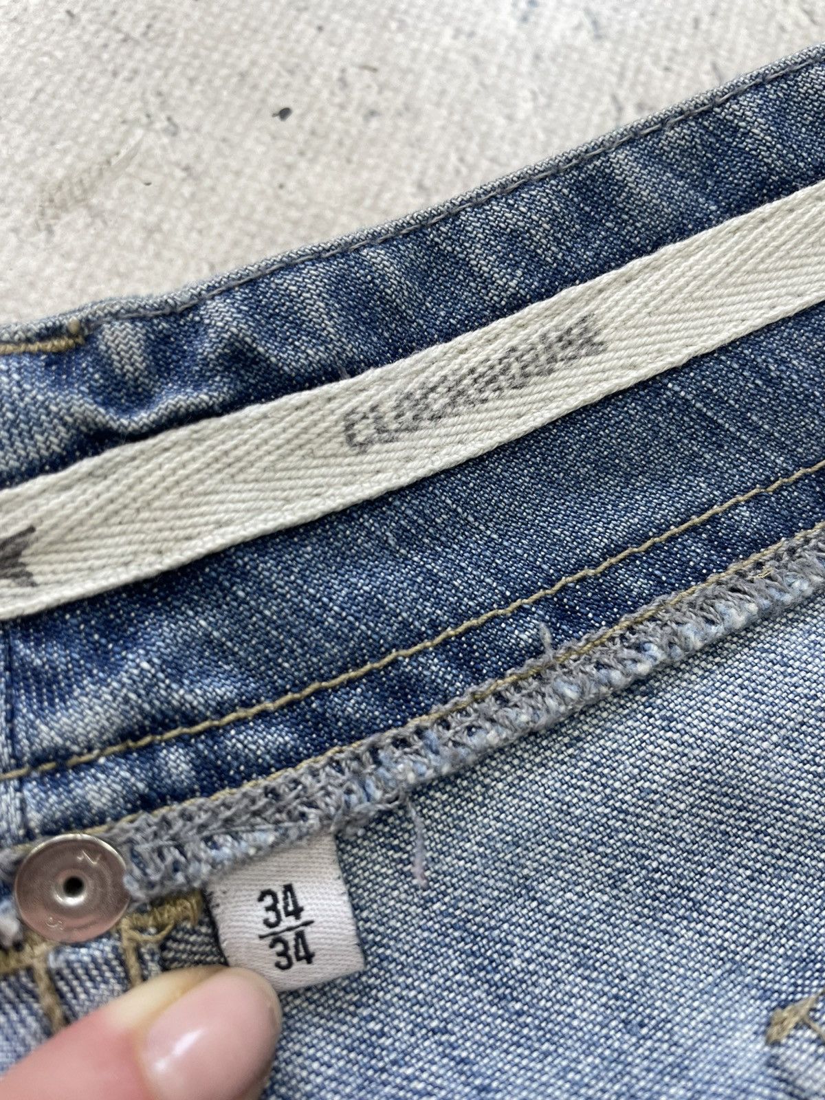 Diesel Diesel cargo denim distressed jeans y2k avant garde Size US 34 / EU 50 - 6 Thumbnail