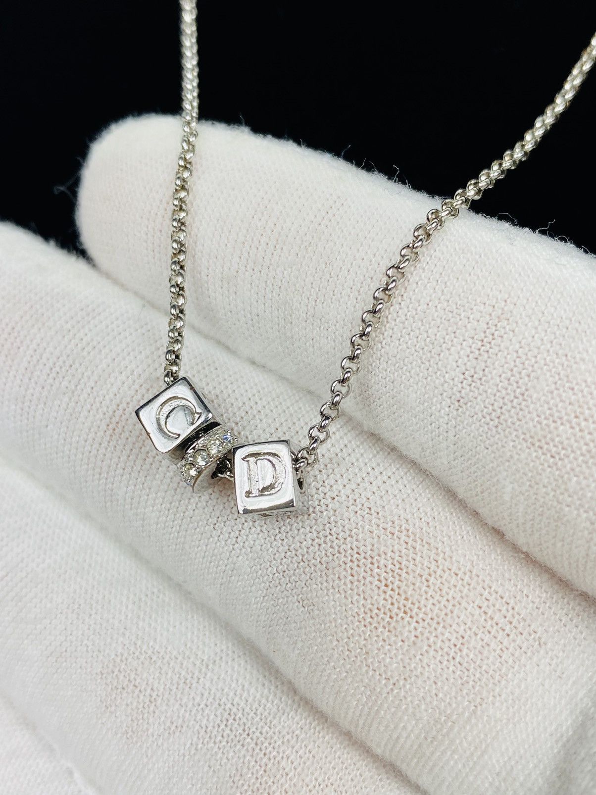 Dior Dior CD Dice Necklace Size ONE SIZE - 3 Thumbnail