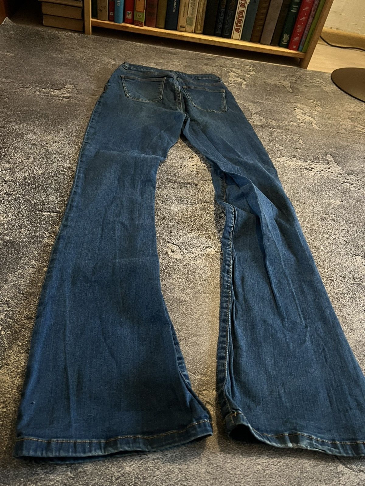 Vintage CRAZY Vintage Flared Underground Y2K Archive Drip Avan 90s Size US 30 / EU 46 - 4 Thumbnail