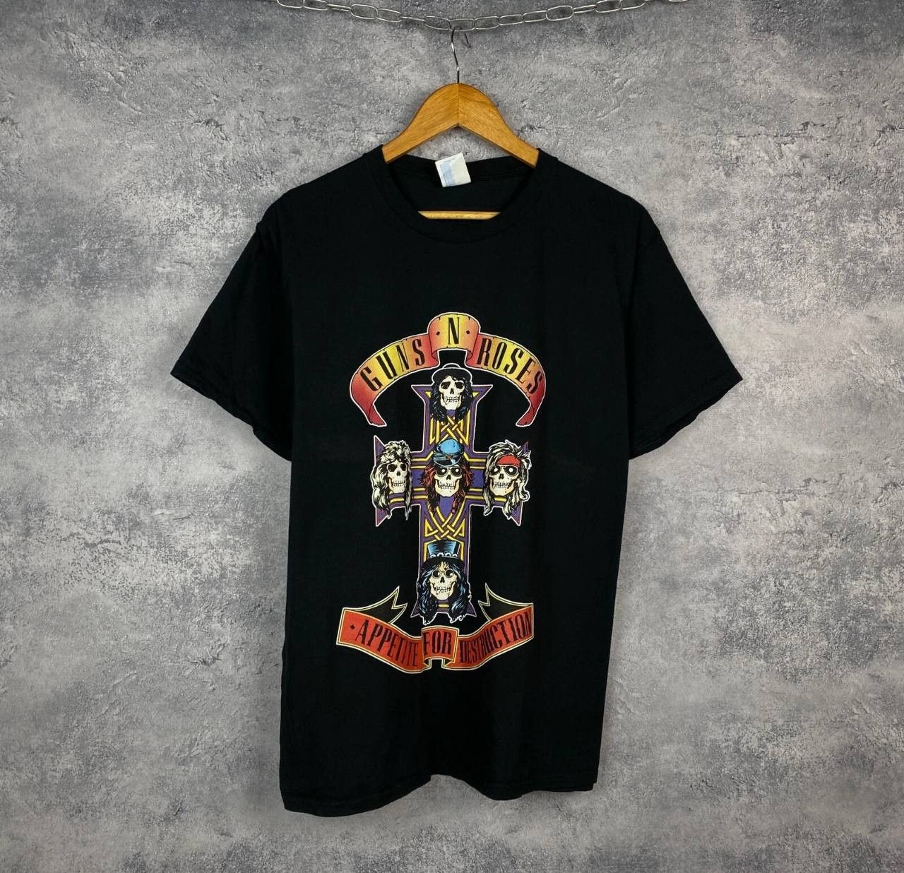 Guns N' Roses Guns N Roses Appetite For Destruction Tee Men's Size L Black Size US L / EU 52-54 / 3 - 1 Thumbnail