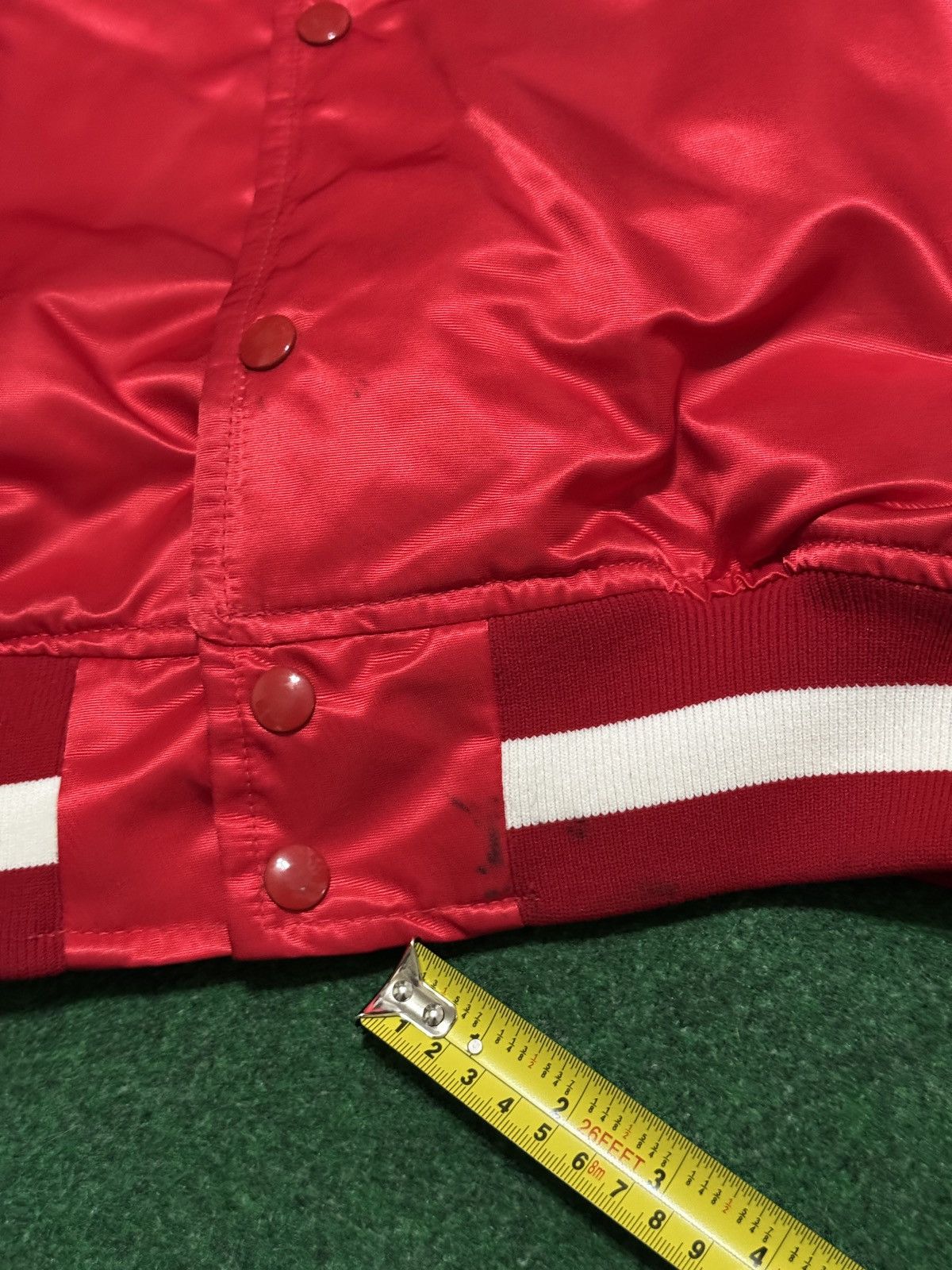 Starter Vintage Cincinnati Reds Starter 80s 90s Satin MLB Jacket Lrg Size US L / EU 52-54 / 3 - 8 Thumbnail