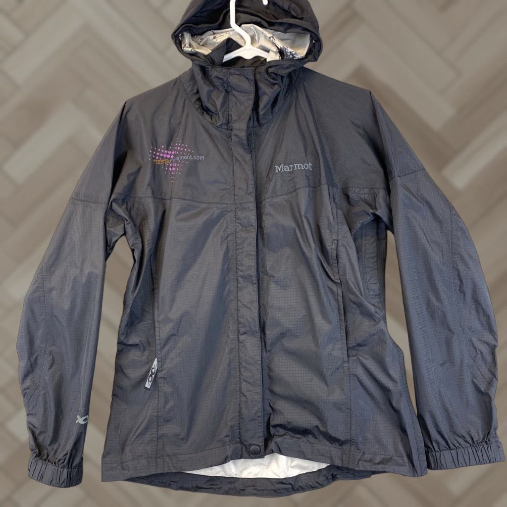 Marmot MARMOT Windbreaker Jacket Women’s Small Black Windstopper Lightweight Size S / US 4 / IT 40 - 1 Thumbnail