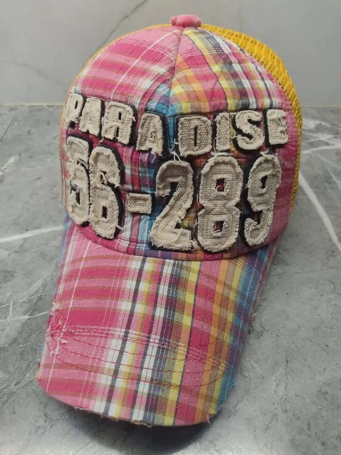 Japanese Brand Vintage Paradise 56-289 Truckerhat Distressed Style Cap Size ONE SIZE - 1 Thumbnail