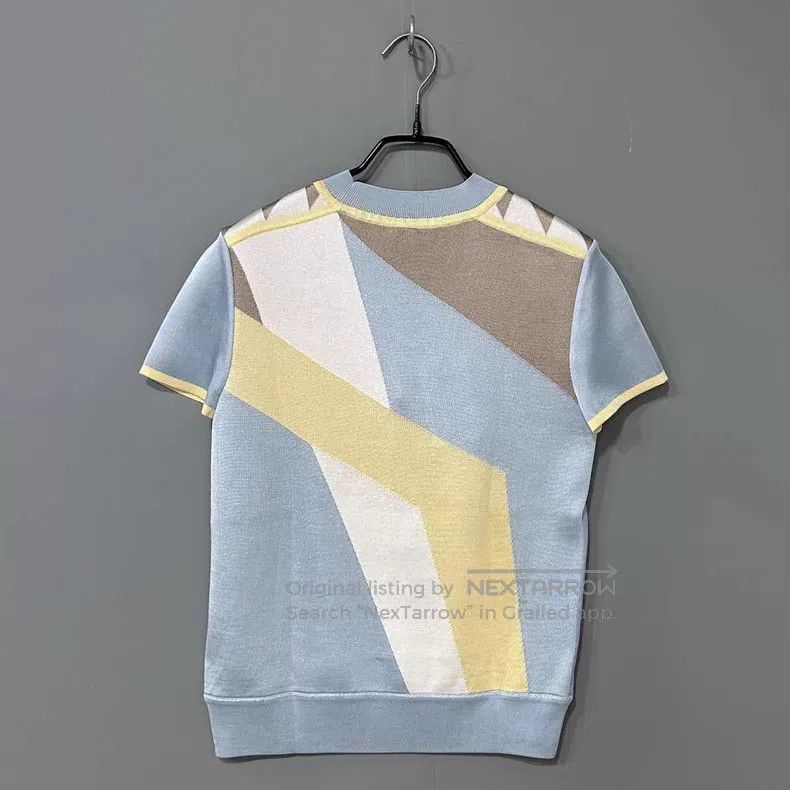 Hermes Hermes Silk Blended Knitted Short Sleeve Size XXS / US 00 / IT 34 - 3 Thumbnail