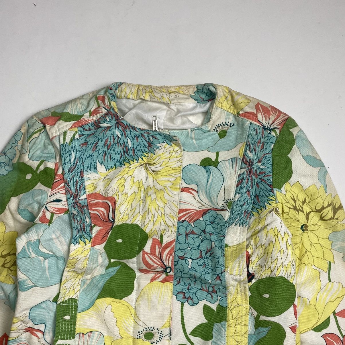 Burberry × Burberry Prorsum Burberry full colour flower pattern Jacket Size XS / US 0-2 / IT 36-38 - 5 Thumbnail
