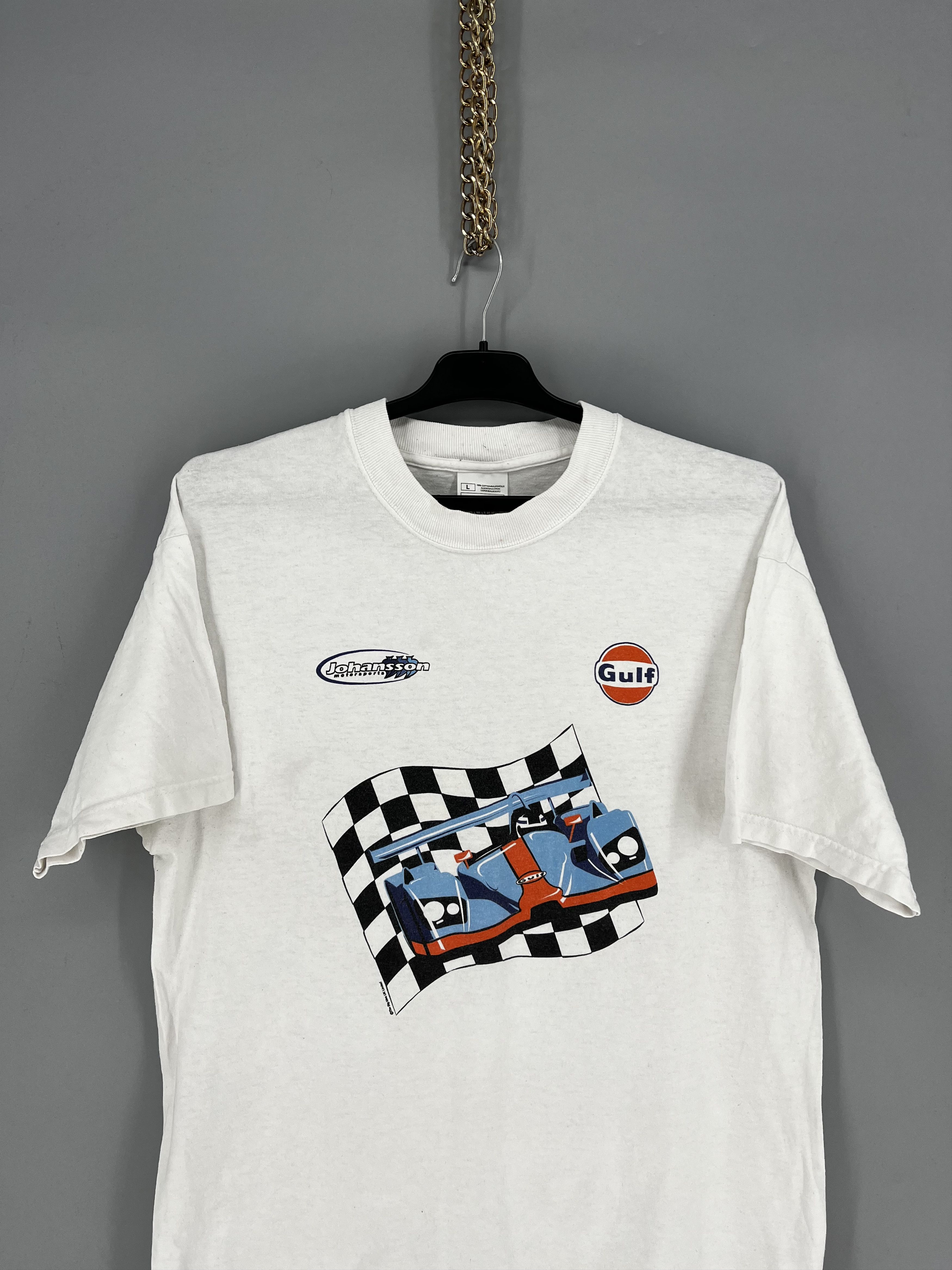 Formula 1 Vintage Aston Martin Racing Gulf AMR Motors GT Team T-Shirt Size US M / EU 48-50 / 2 - 6 Thumbnail