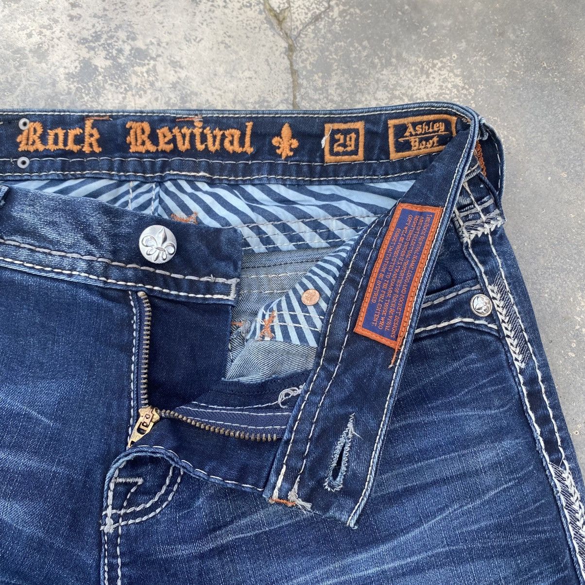 Other ROCK REVIVAL Chrome Flare Size US 30 / EU 46 - 14 Thumbnail