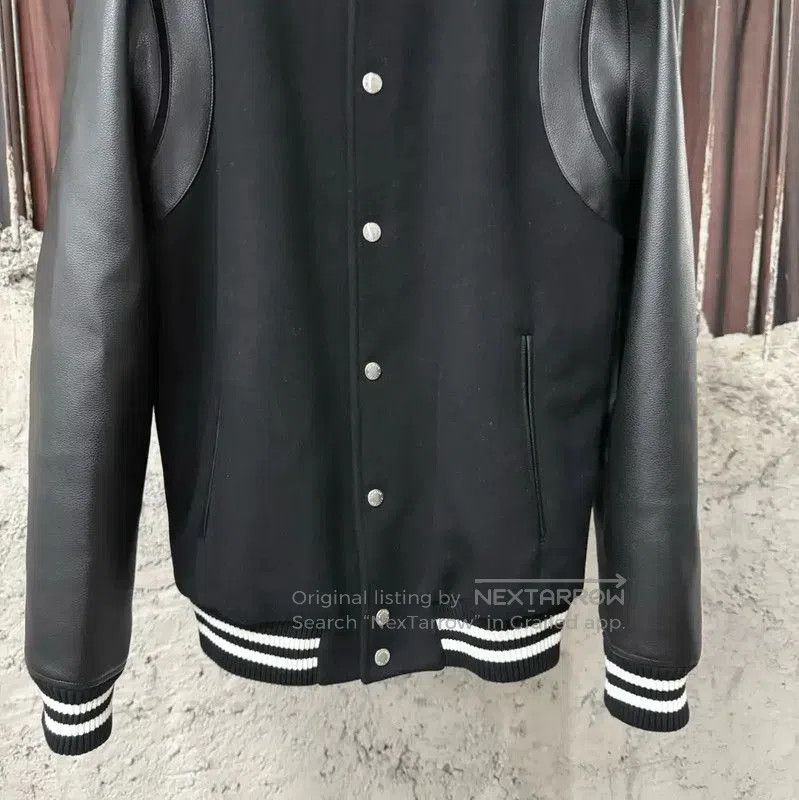 Balmain Balmain Black Long Sleeve Varsity Jacket . Size US M / EU 48-50 / 2 - 4 Thumbnail