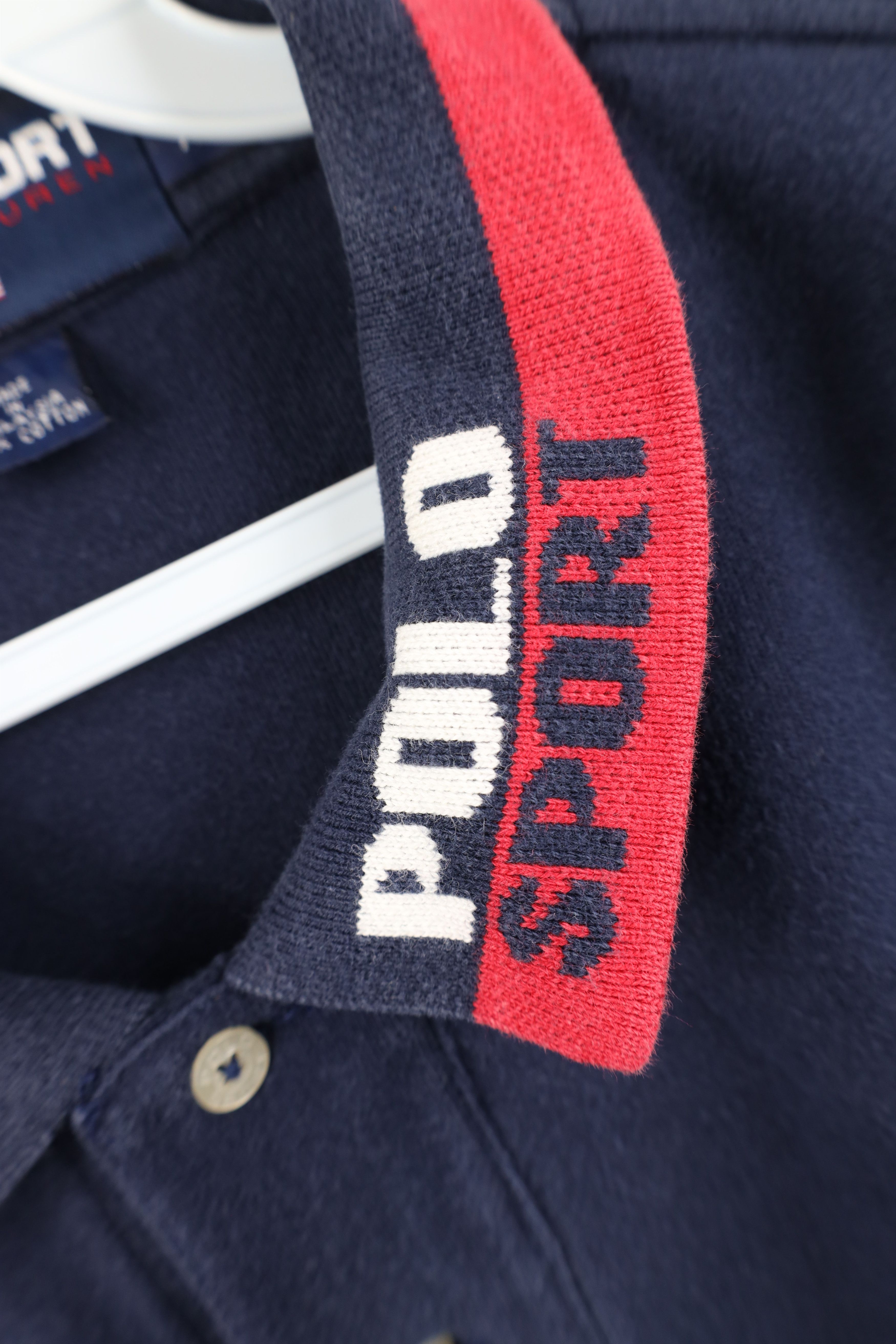 Polo Ralph Lauren Vintage 90s Polo Sport Ralph Lauren Long Sleeve Rugby Polo Size US XL / EU 56 / 4 - 4 Thumbnail