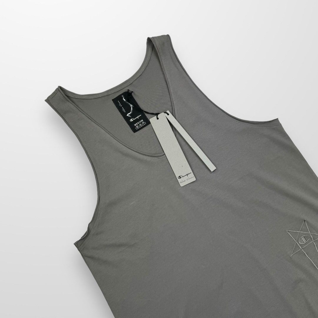 Champion × Rick Owens Rick Owens X Champion Basketball Tank Jersey In Grey Size US S / EU 44-46 / 1 - 2 Thumbnail