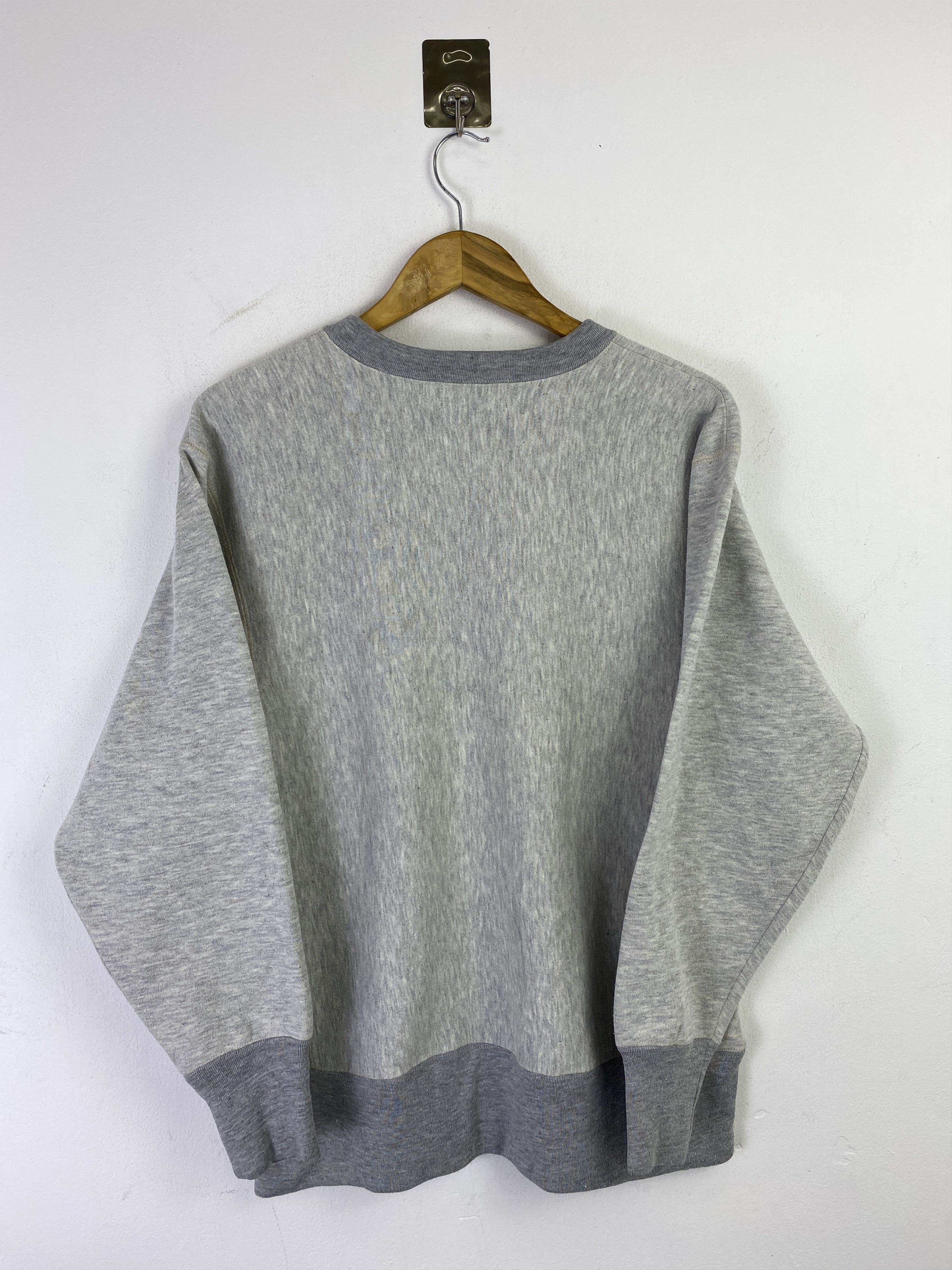 Vintage Vintage Plain Crewneck Pullvoer Fleece Sweatshirt SH0362 Size US L / EU 52-54 / 3 - 3 Thumbnail