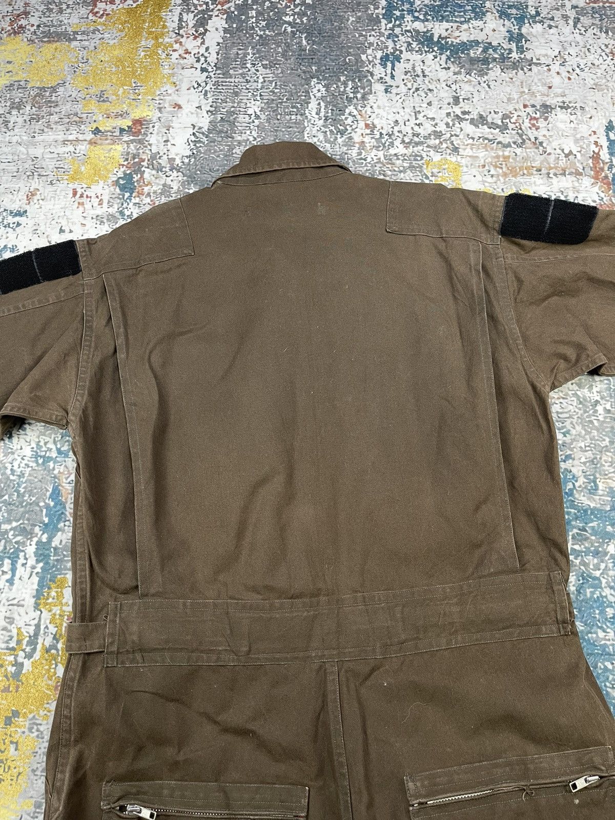 Japanese Brand SWARM Japanese Pilot Flightsuit Coveralls Size US 35 - 7 Thumbnail