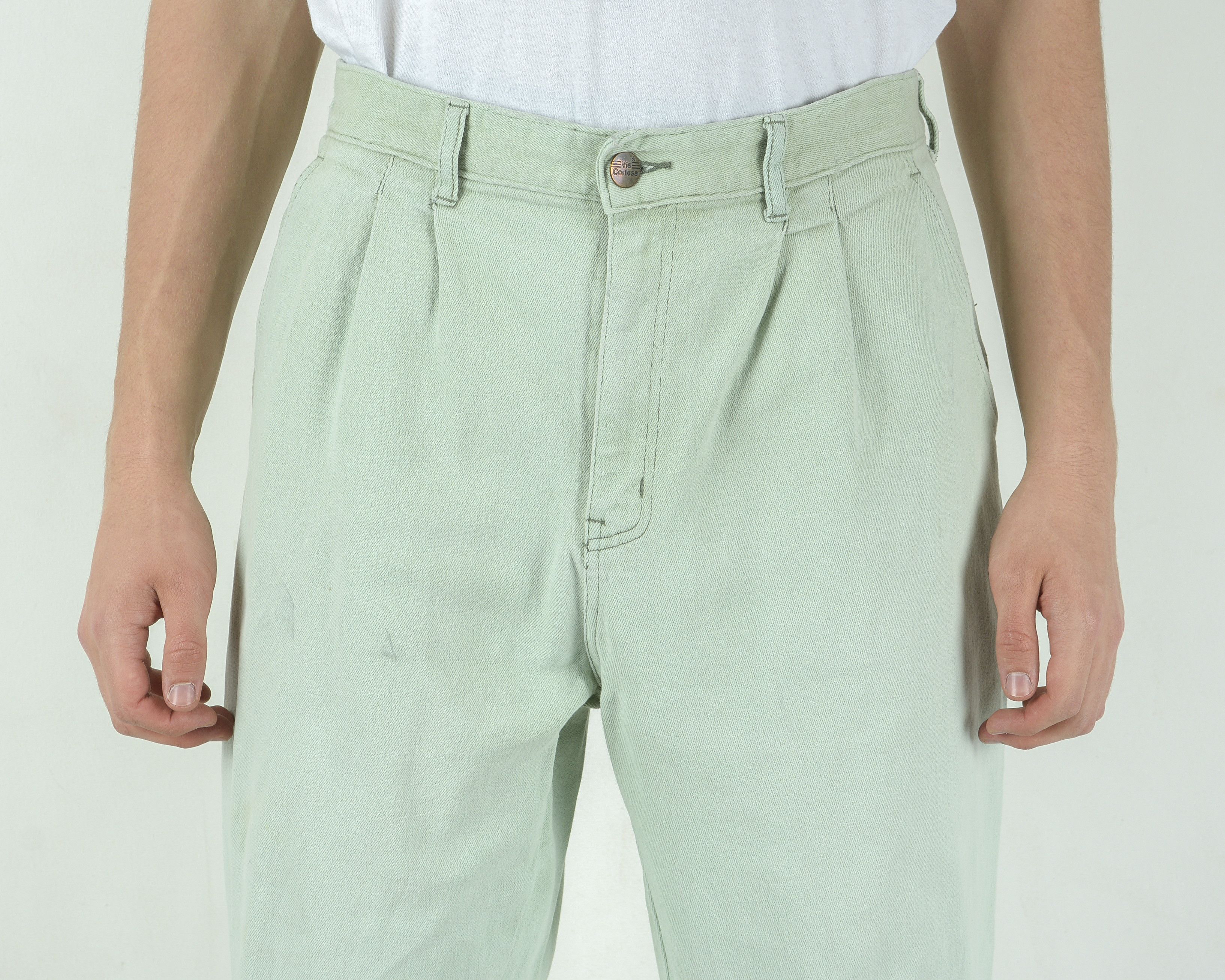 Vintage Via Cortesa W38 L32 Relaxed Straight Jeans Pants Trousers Size US 38 / EU 54 - 3 Thumbnail