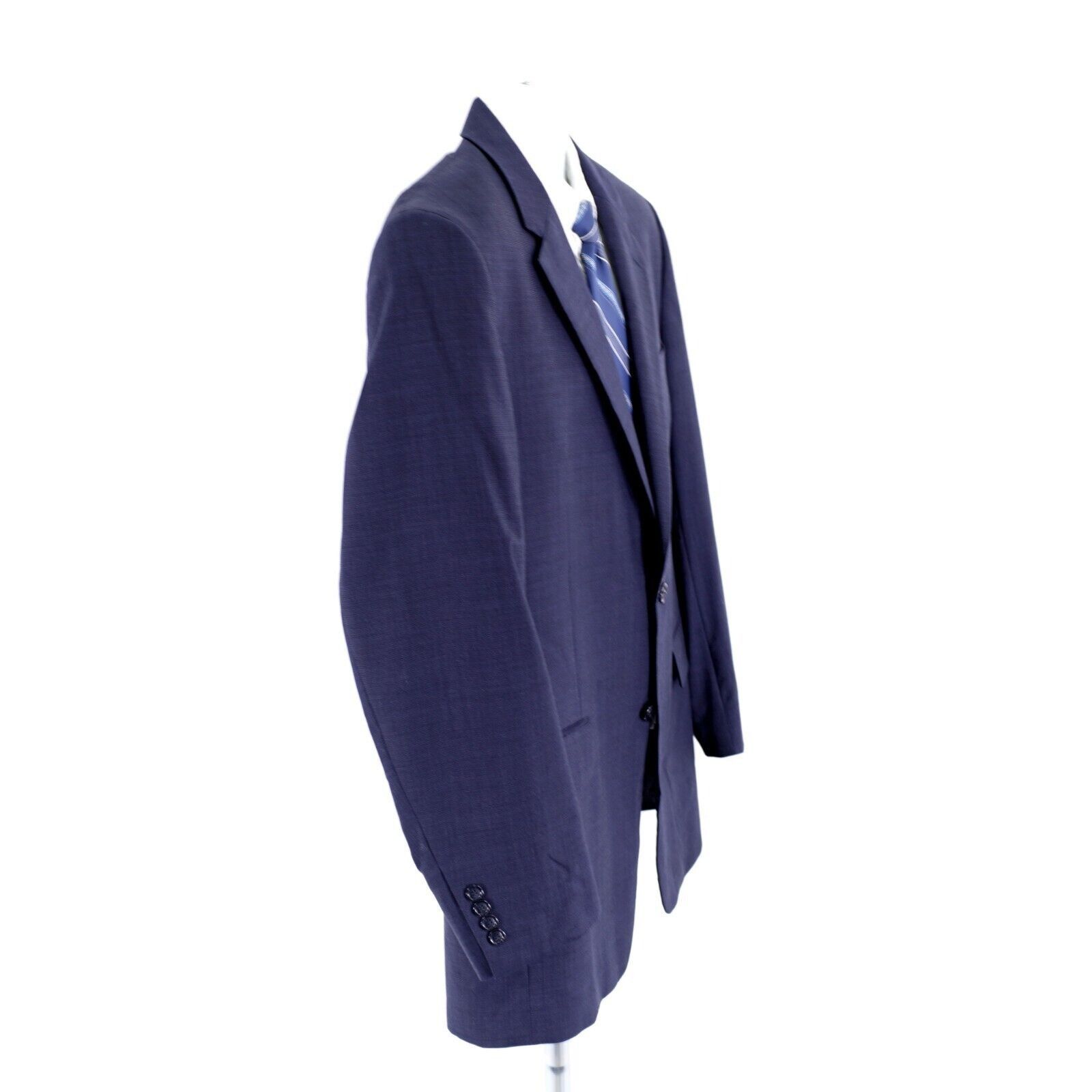 Jos. A. Bank Jos A Bank Blue Nailshead Wool 2 Button Blazer 42L Size 42L - 8 Thumbnail