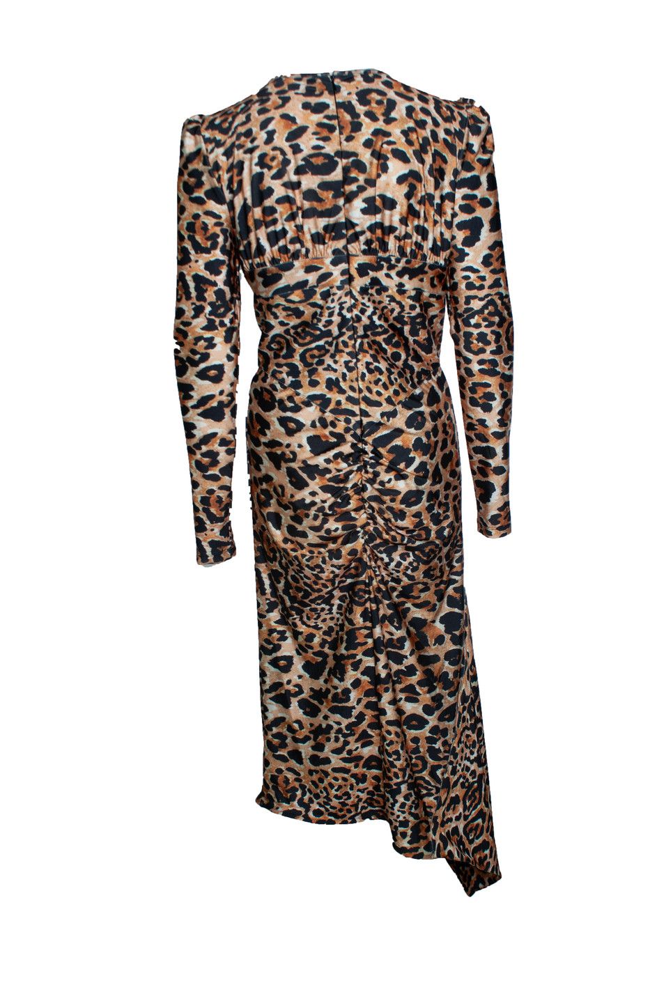 H&M × Paco Rabanne Paco Rabanne x H&M, Midi leopard dress Size M / US 6-8 / IT 42-44 - 3 Thumbnail
