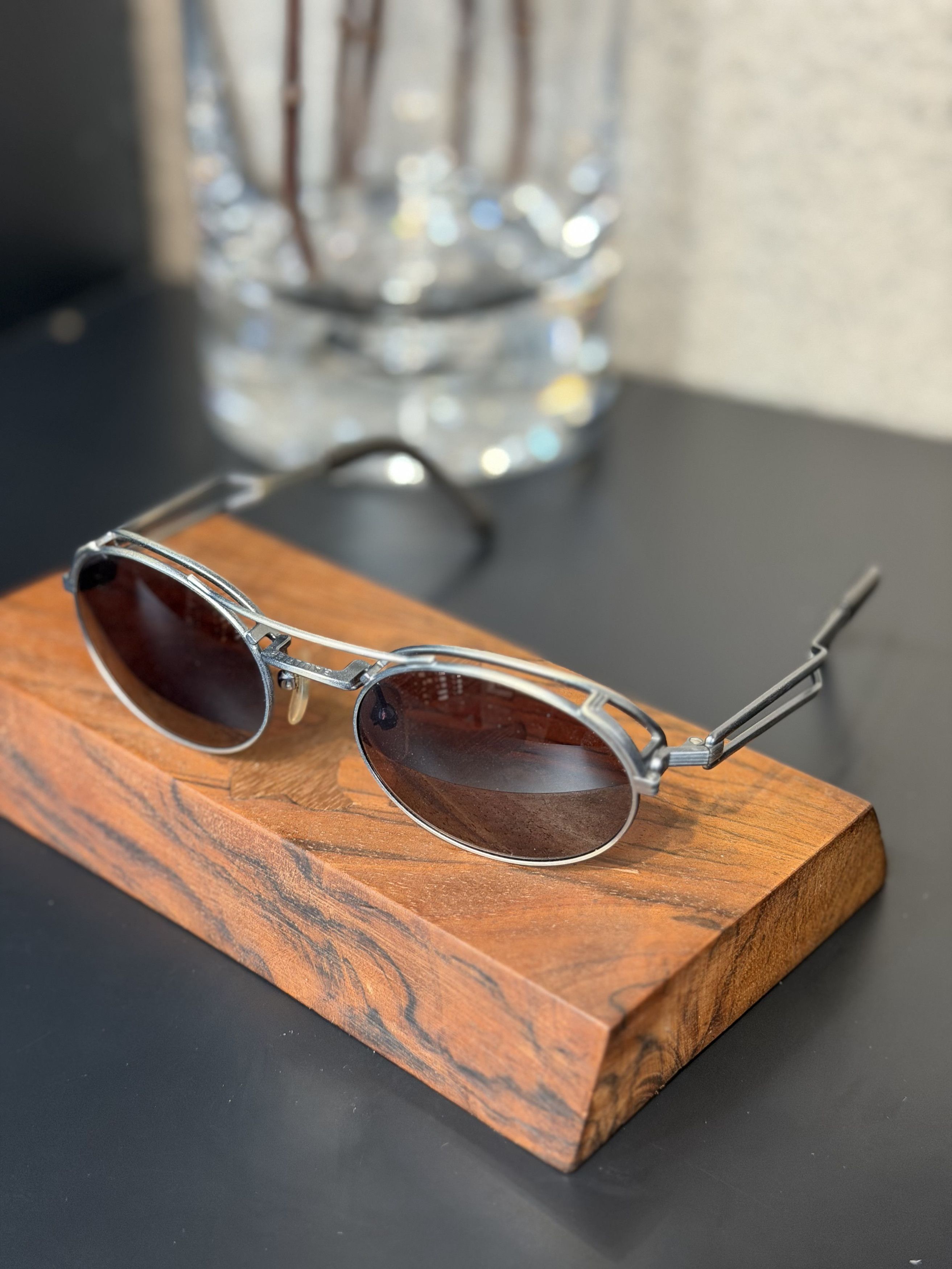 Jean Paul Gaultier Jean Paul Gaultier 56-7107 Silver Sunglasses Size ONE SIZE - 1 Thumbnail