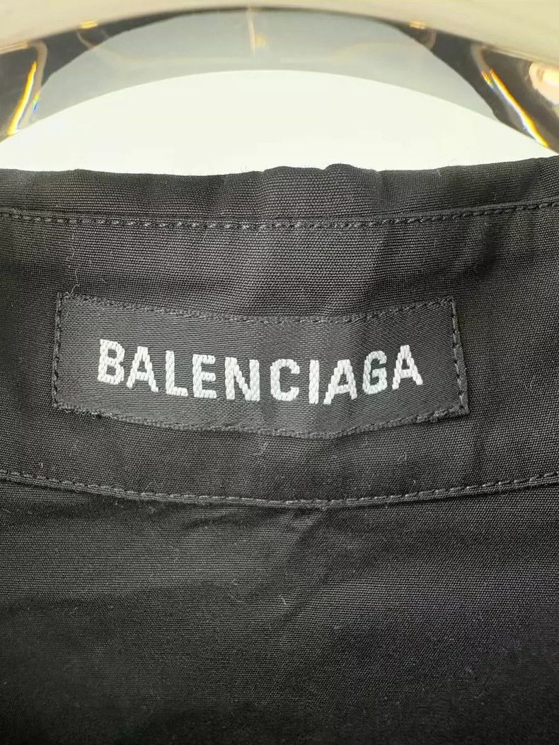 Balenciaga Balenciaga size 38 Eco-Friendly Printed Logo Long Sleeve S Size S / US 4 / IT 40 - 3 Thumbnail