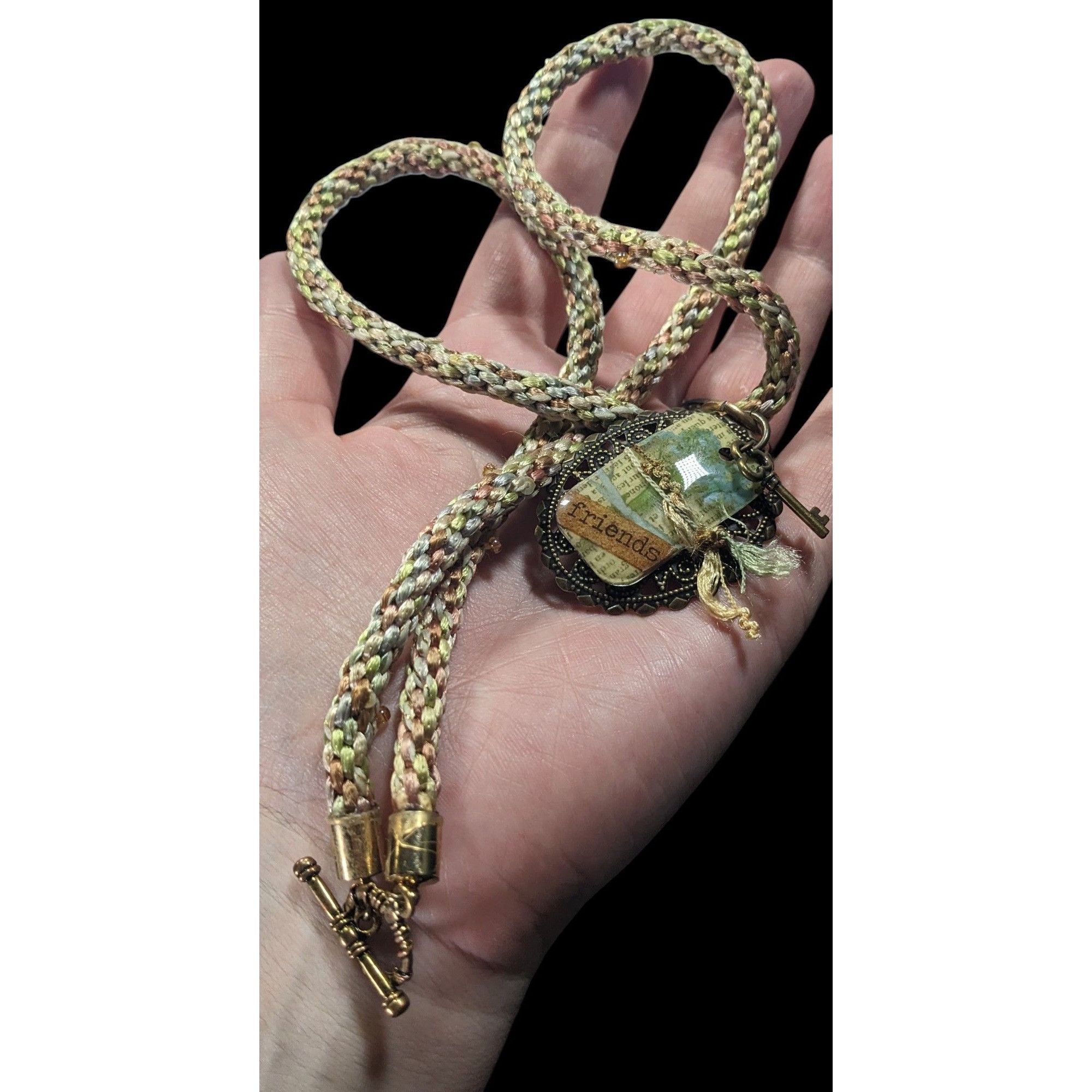 Other Handmade Rustic Cottagecore Friendship Necklace Size ONE SIZE - 6 Thumbnail