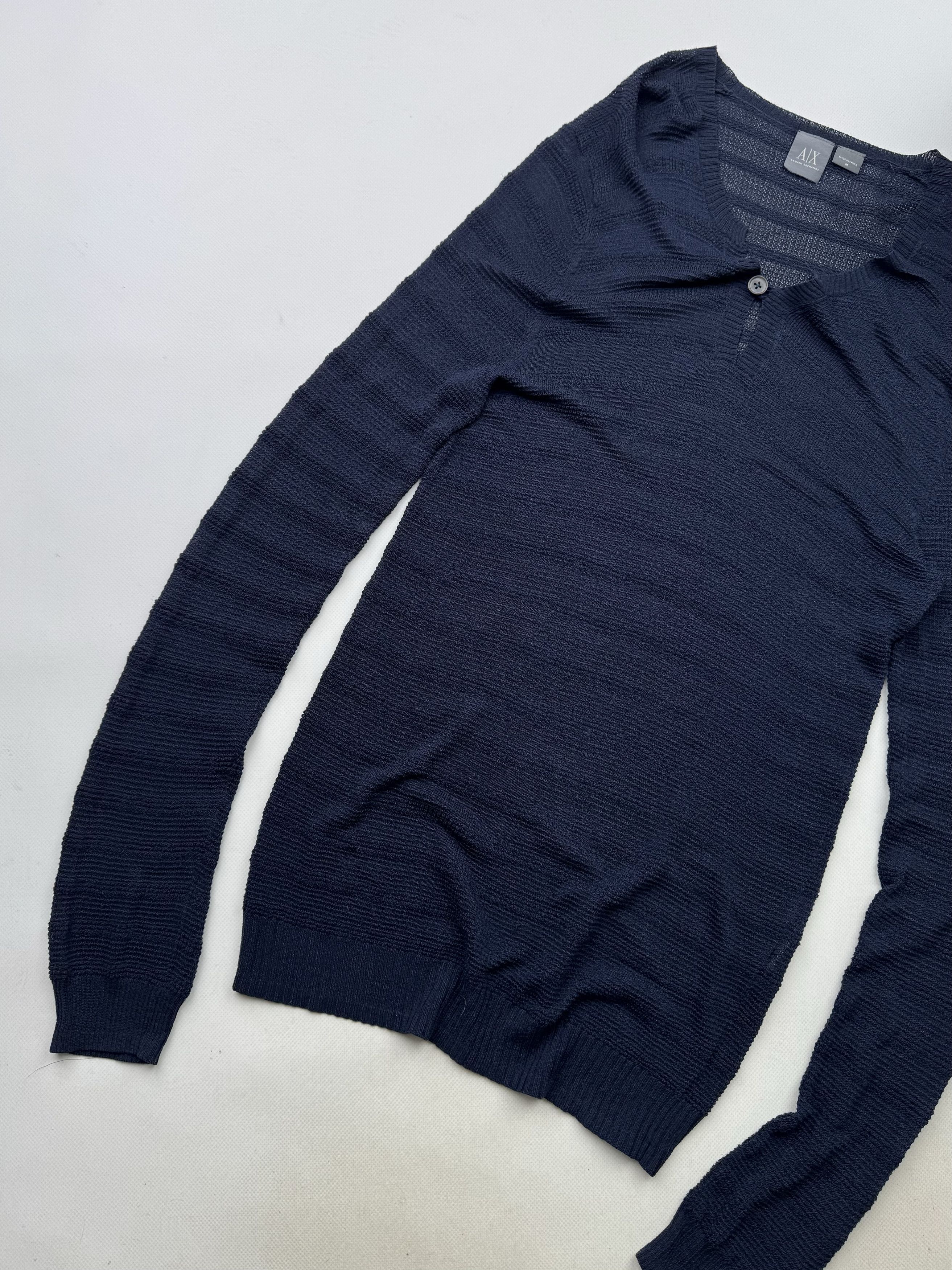 Armani Exchange Armani Exchange Vintage Mesh Sweater (477) Size US M / EU 48-50 / 2 - 2 Thumbnail