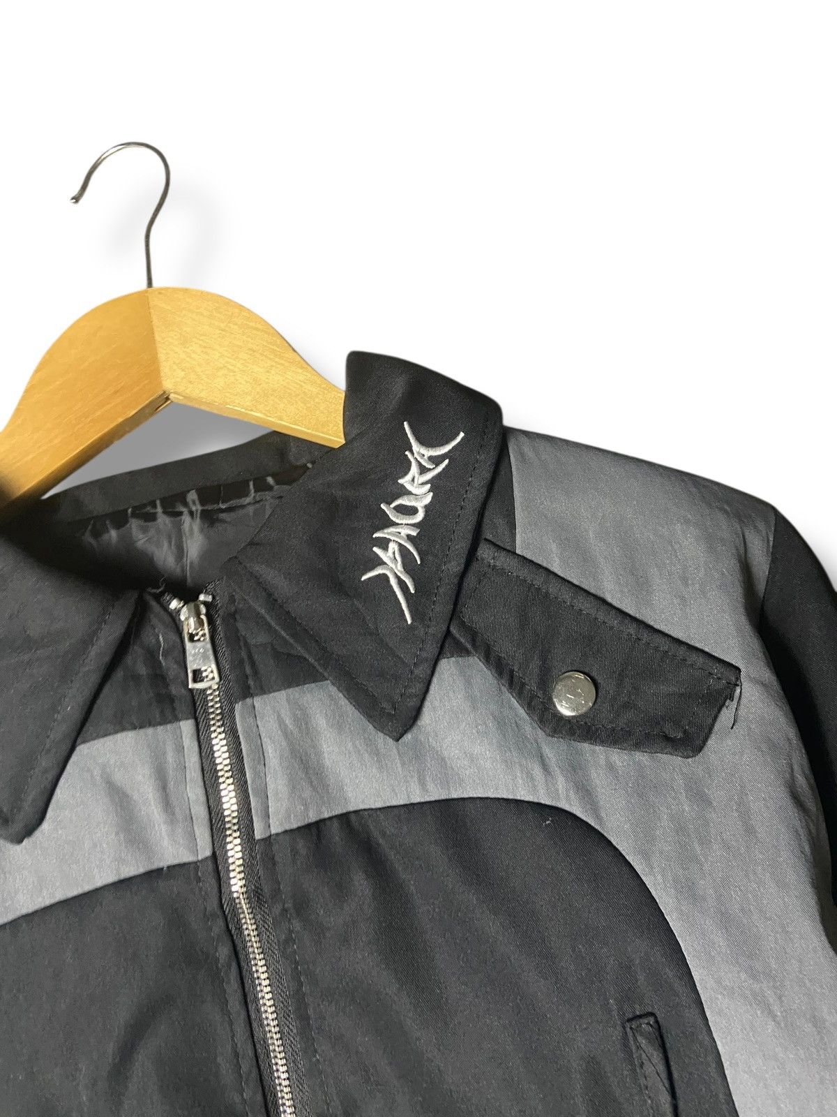 Japanese Brand Classic Fashion Brand Crop Zip Up Jacket (166) Size XS / US 0-2 / IT 36-38 - 6 Thumbnail