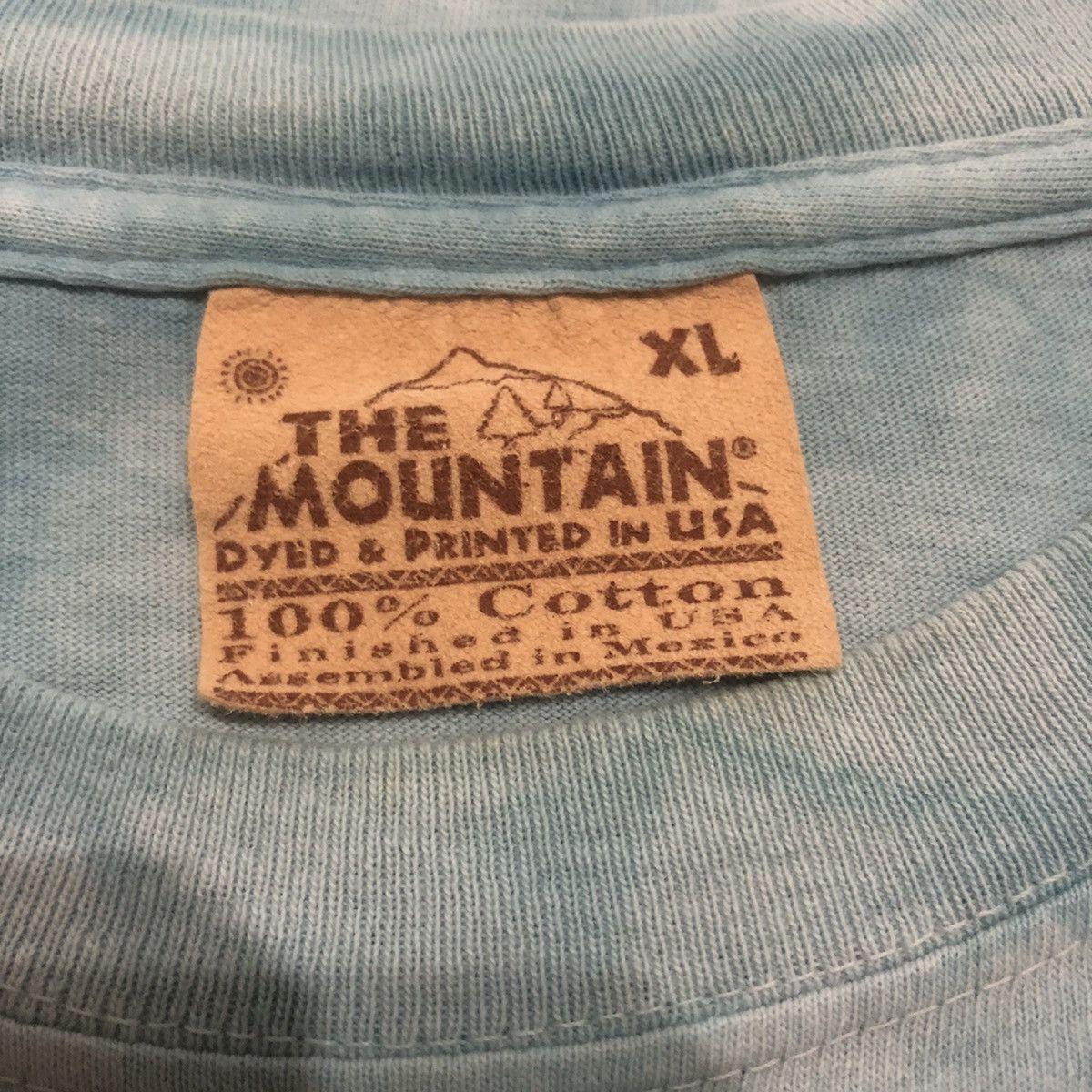 The Mountain × Vintage 2001 The Mountain Dyed & Printed In Usa Shirt Size US XL / EU 56 / 4 - 5 Thumbnail