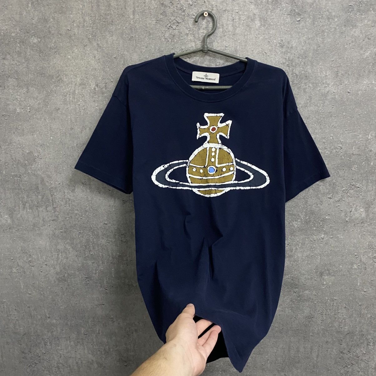 Vivienne Westwood Vivienne Westwood Big Logo T-Shirt Size US XL / EU 56 / 4 - 2 Thumbnail