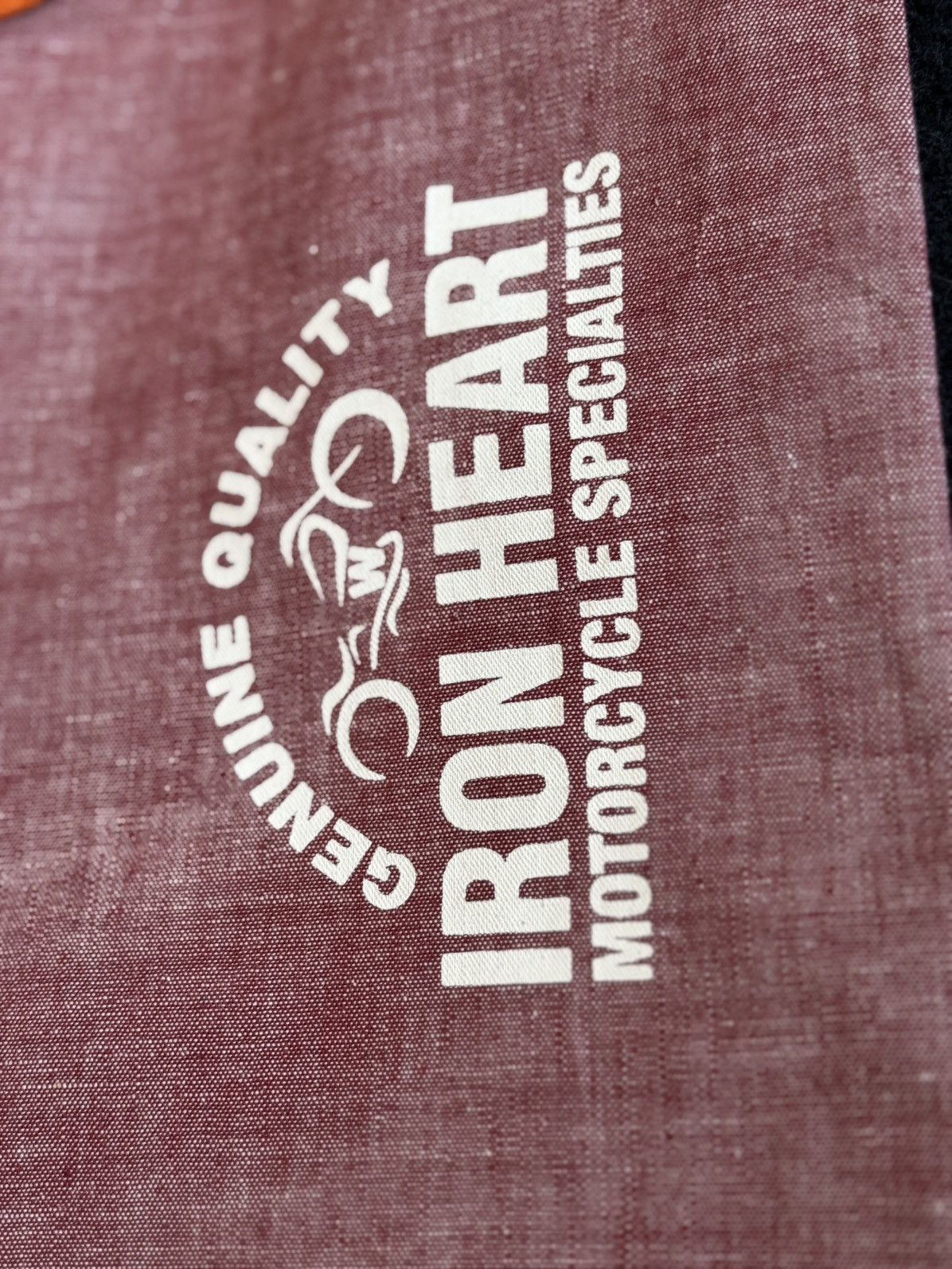 Iron Heart × Japanese Brand Chambray Ironheart motorcycle helmet or boot dust bag Size ONE SIZE - 2 Thumbnail